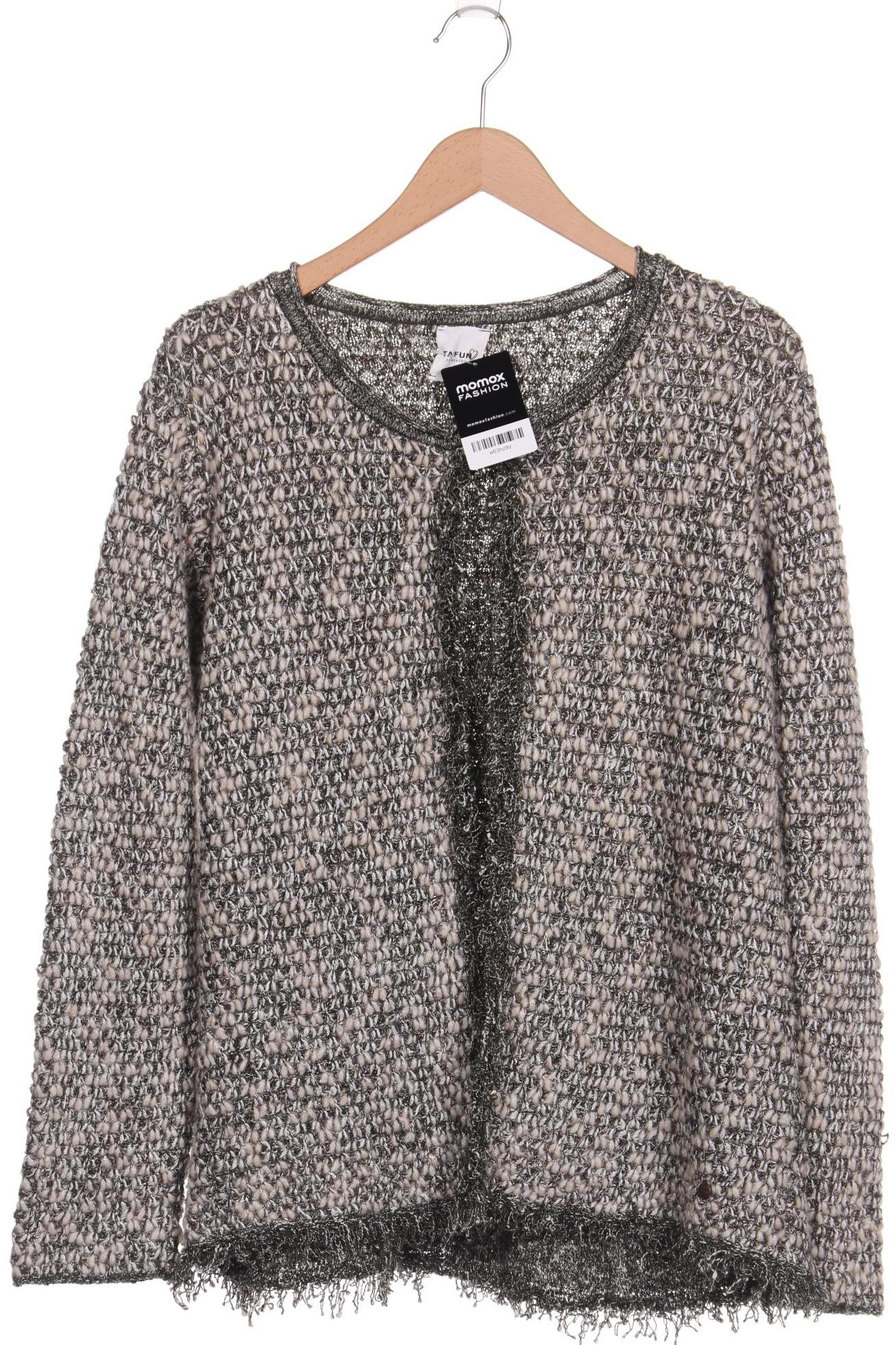 

Taifun Damen Strickjacke, grün, Gr. 46