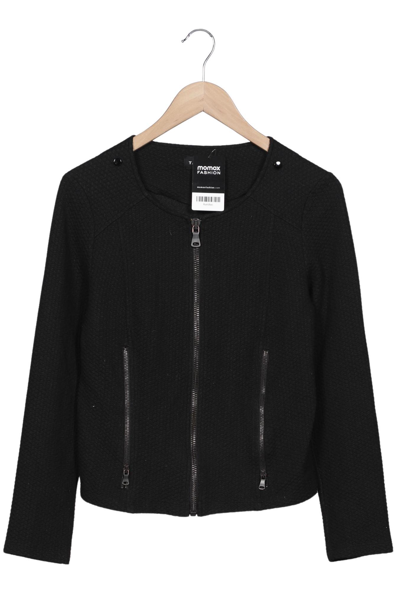 

Taifun Damen Strickjacke, schwarz, Gr. 36