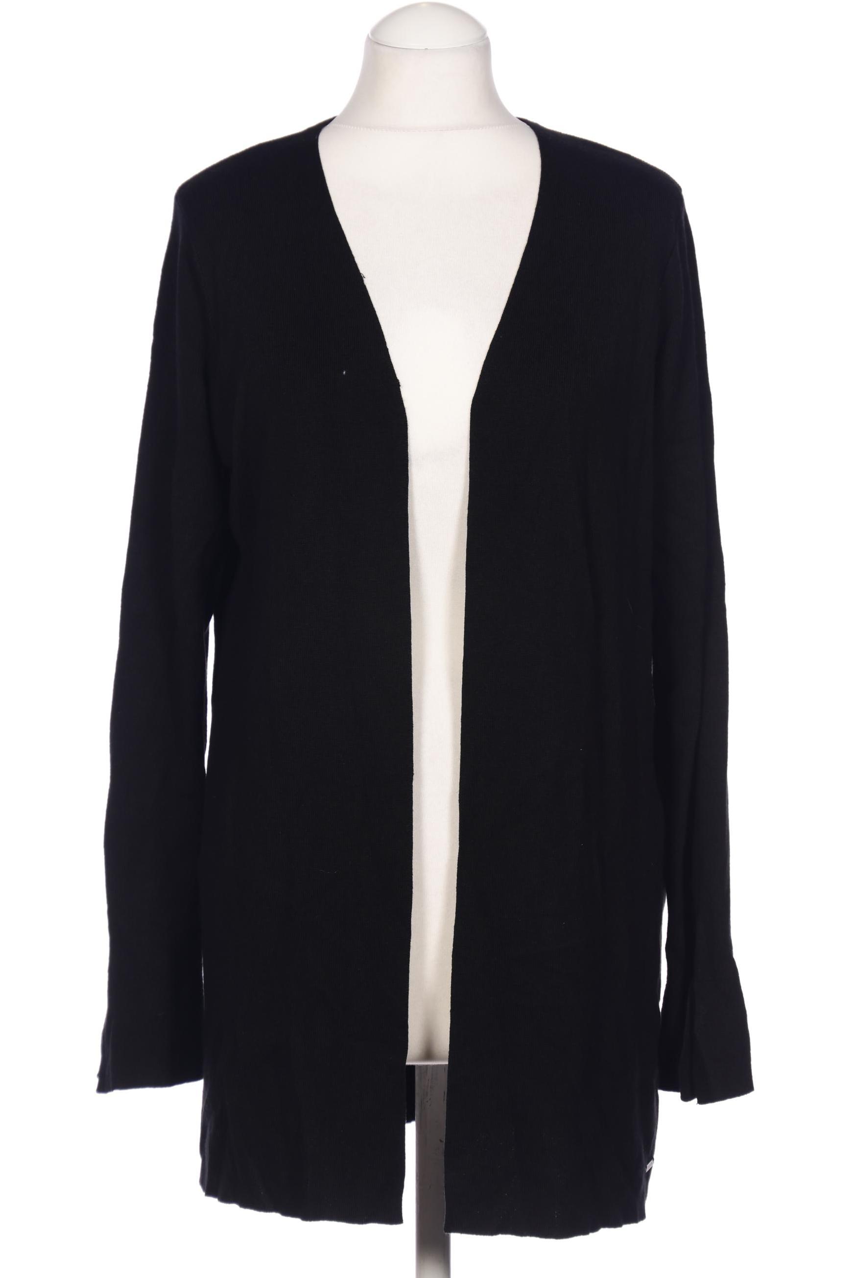 

Taifun Damen Strickjacke, schwarz, Gr. 38
