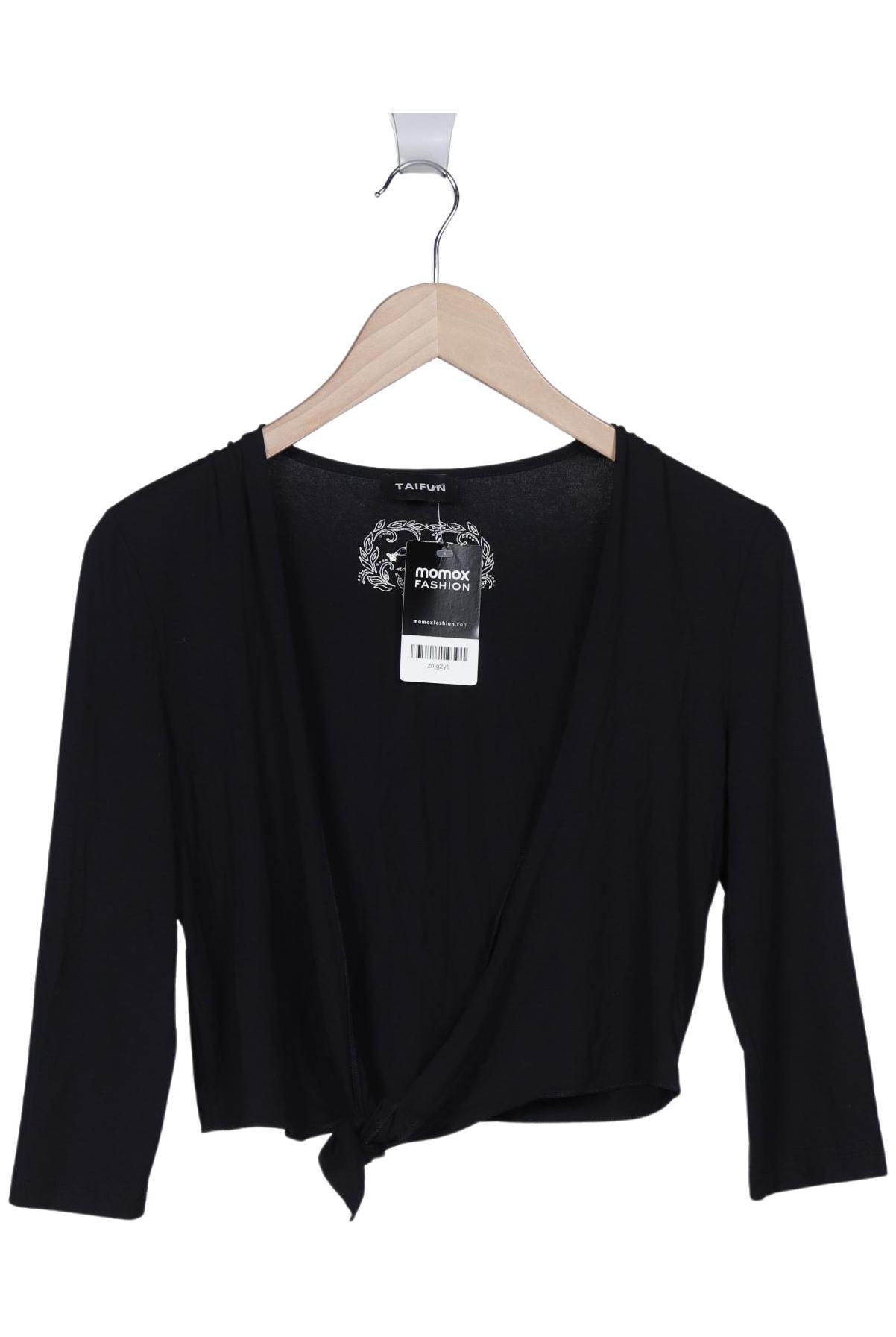 

Taifun Damen Strickjacke, schwarz, Gr. 36