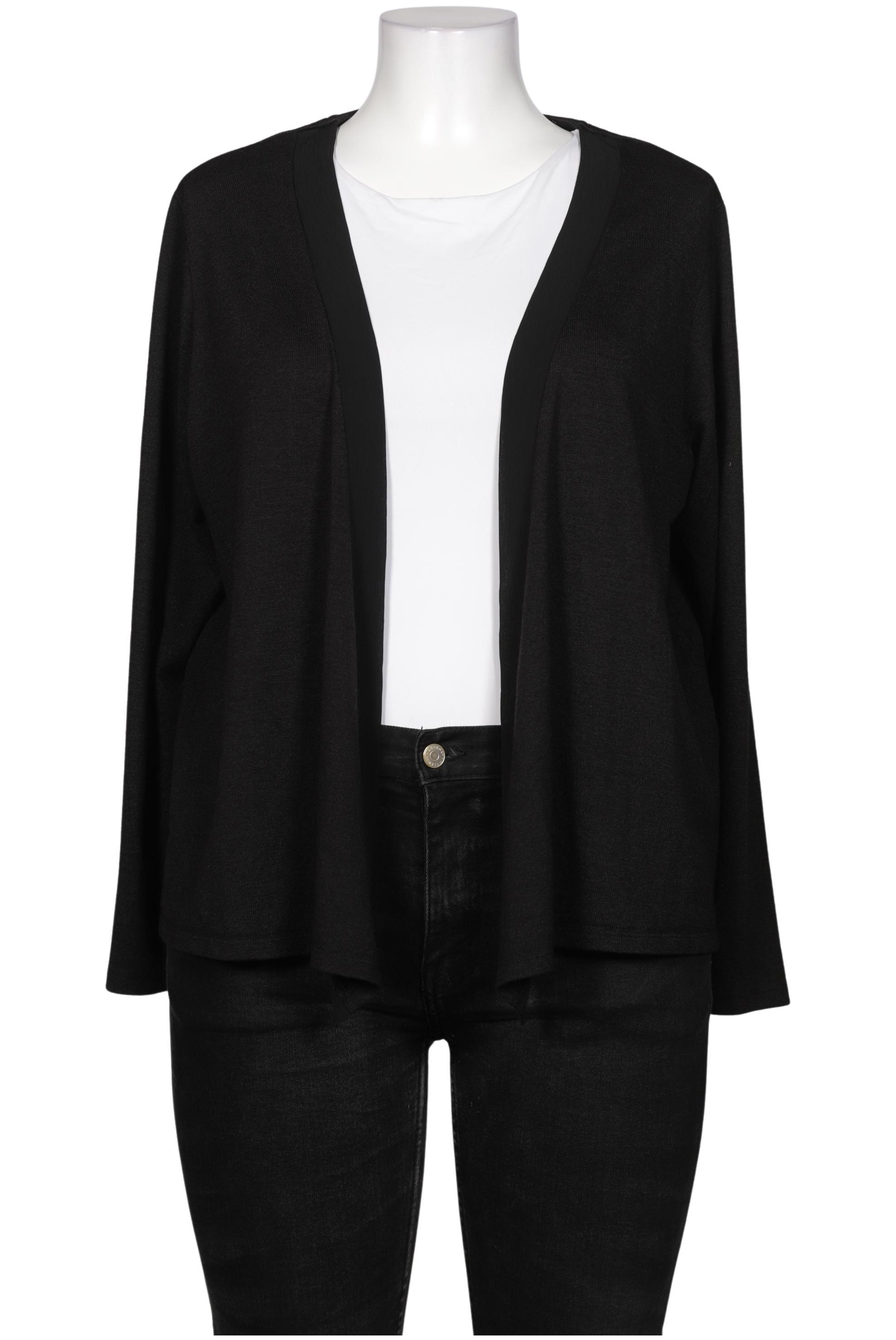 

Taifun Damen Strickjacke, schwarz, Gr. 48