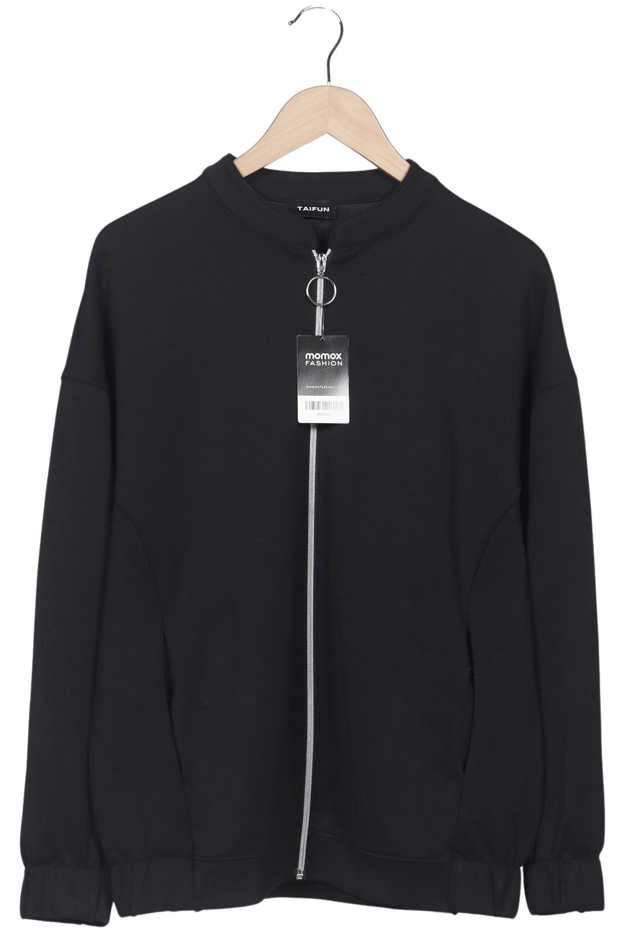 

Taifun Damen Sweatshirt, schwarz, Gr. 42