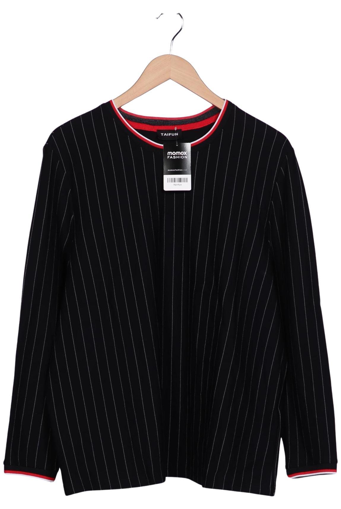 

Taifun Damen Sweatshirt, schwarz, Gr. 46