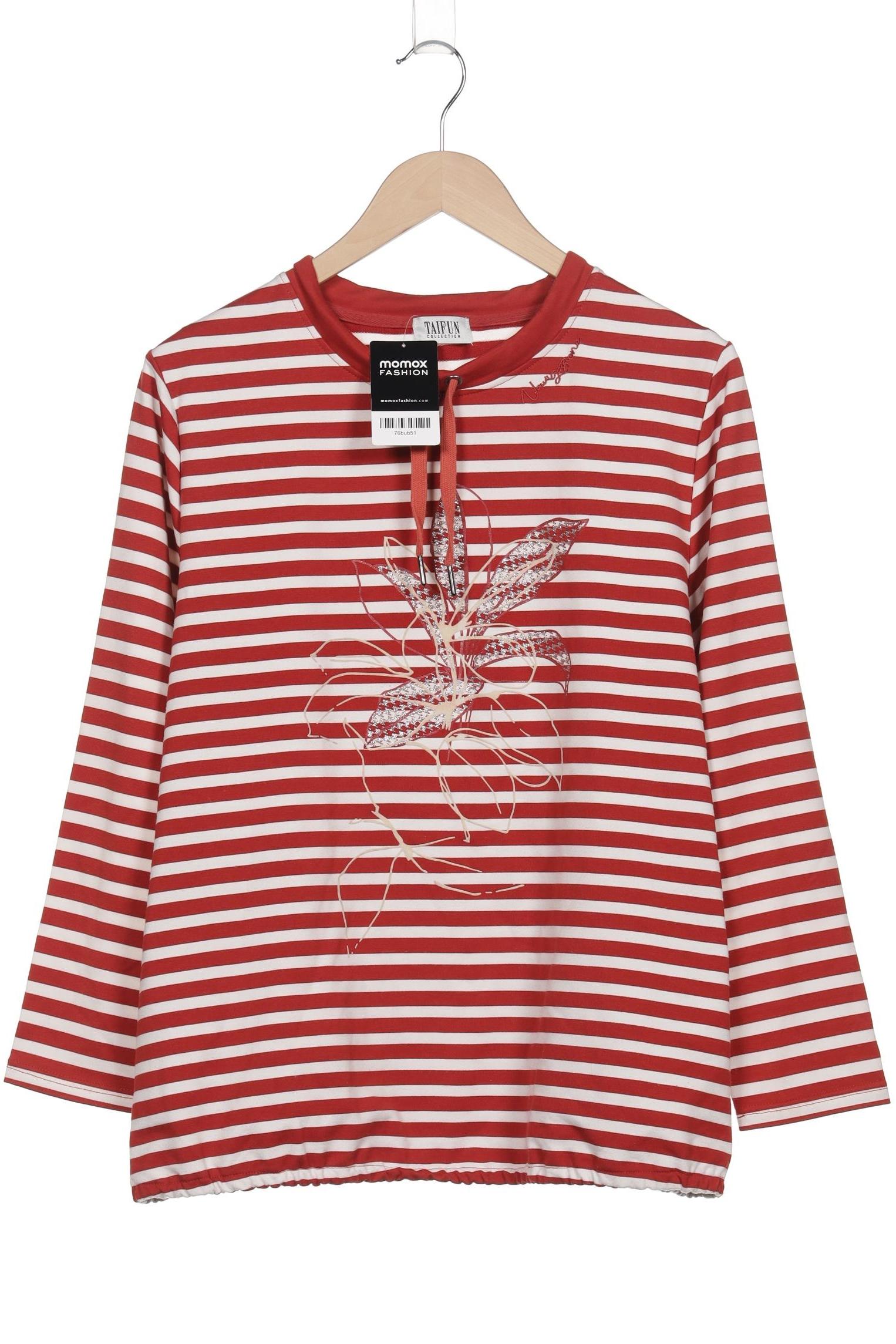 

Taifun Damen Sweatshirt, rot, Gr. 46