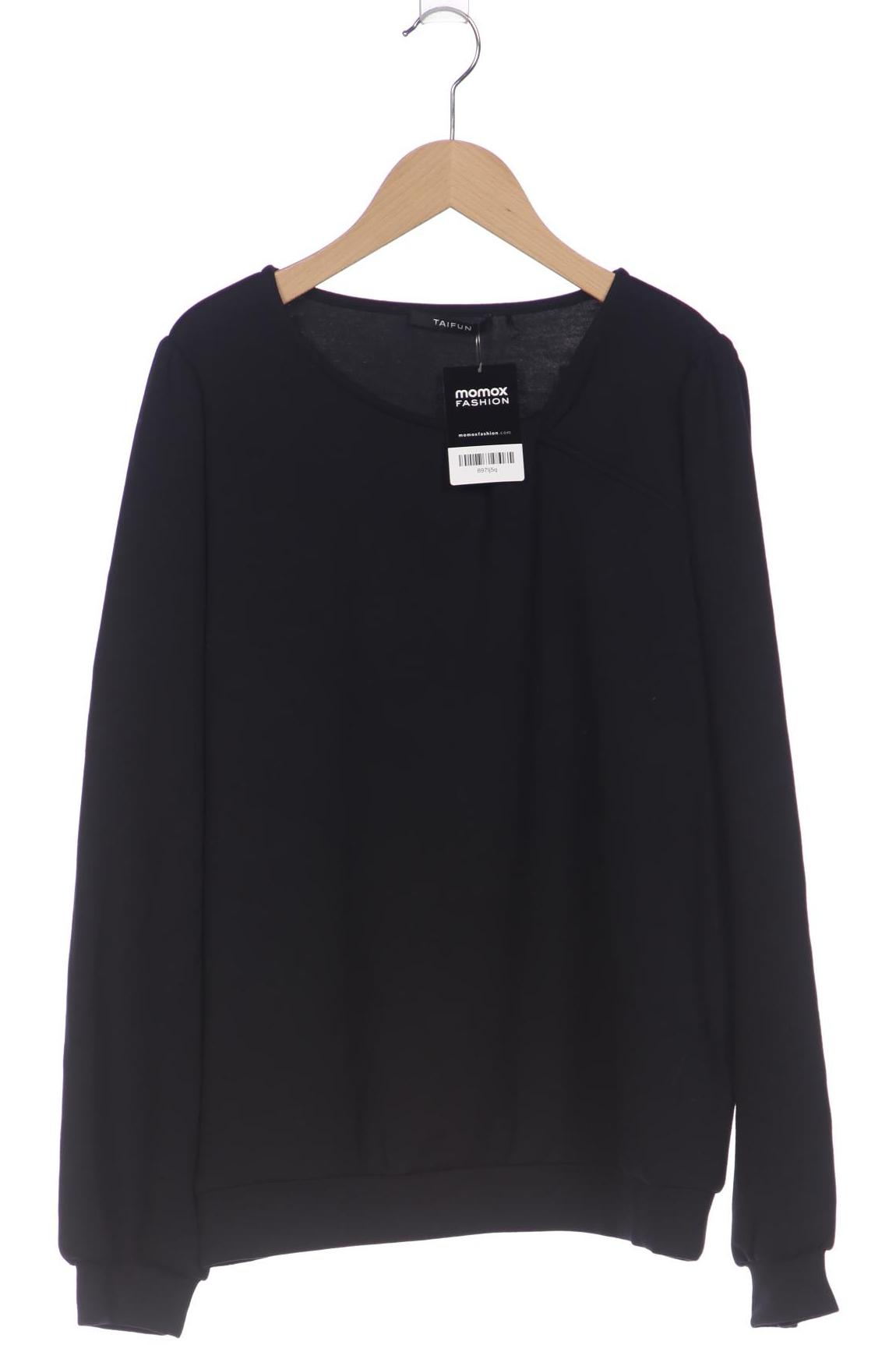 

Taifun Damen Sweatshirt, schwarz, Gr. 42