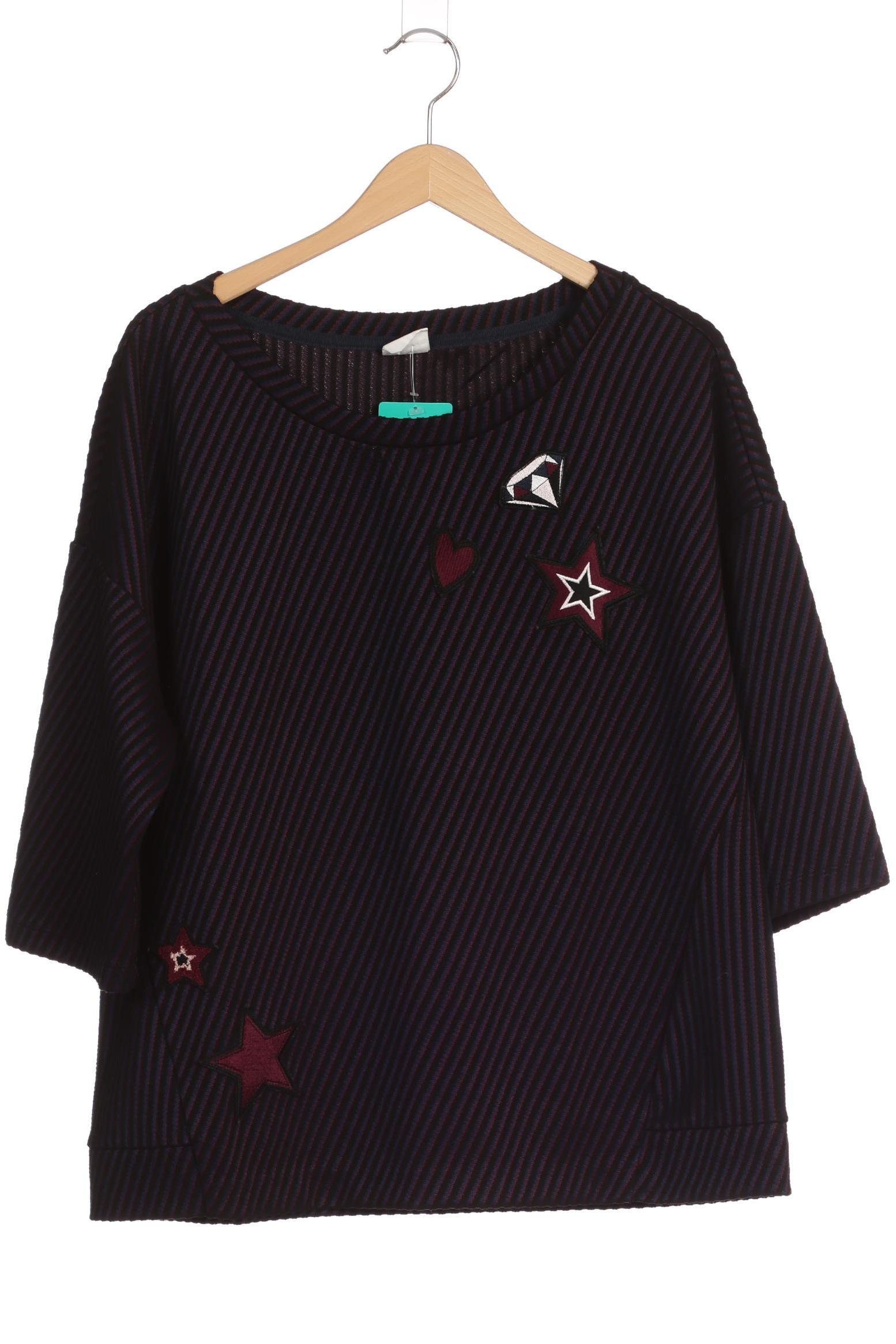 

Taifun Damen Sweatshirt, schwarz, Gr. 46
