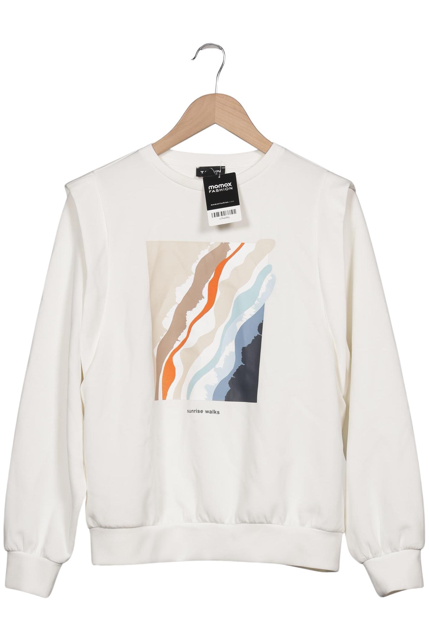 

Taifun Damen Sweatshirt, weiß, Gr. 38