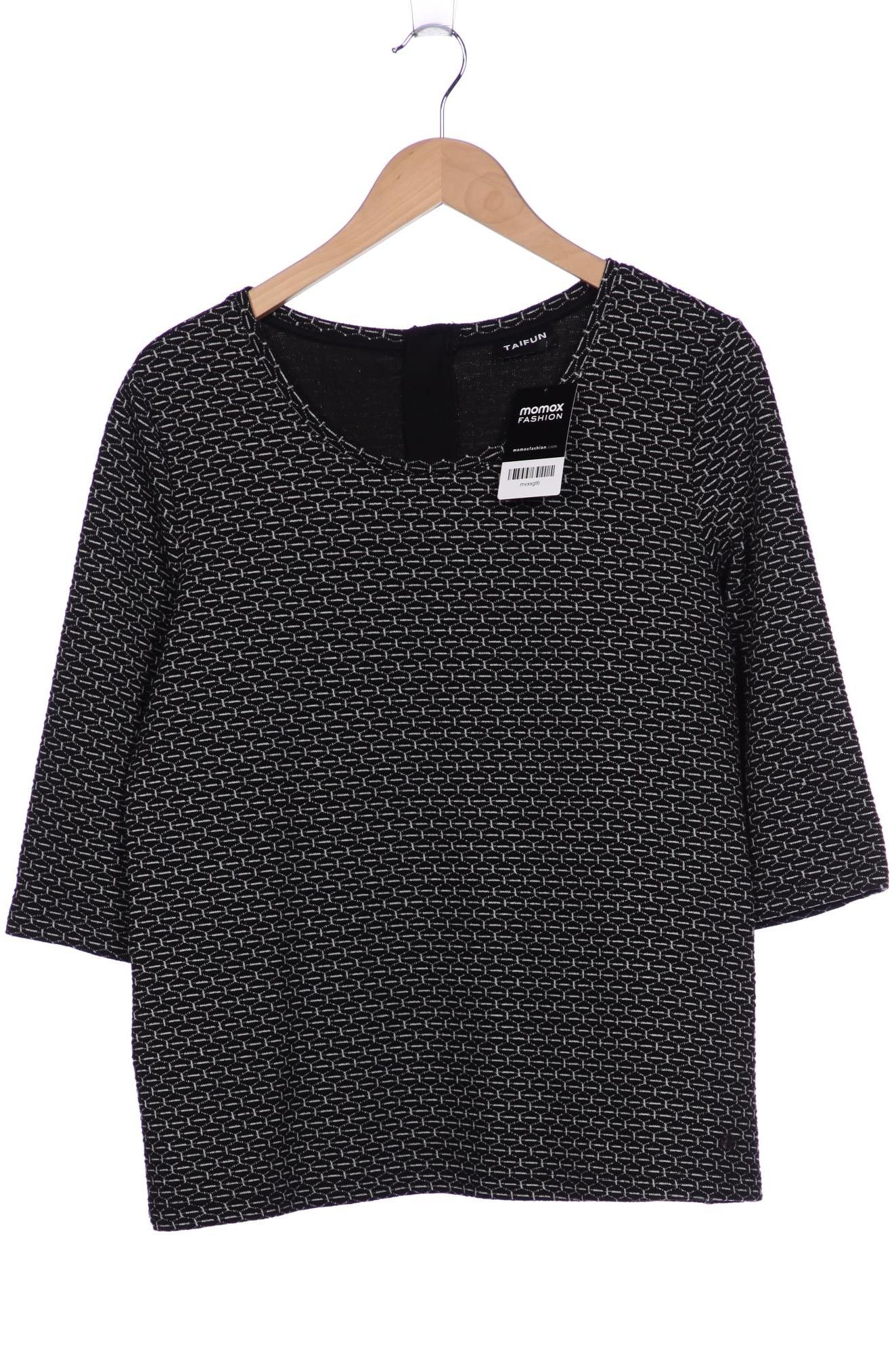 

Taifun Damen Sweatshirt, schwarz, Gr. 42