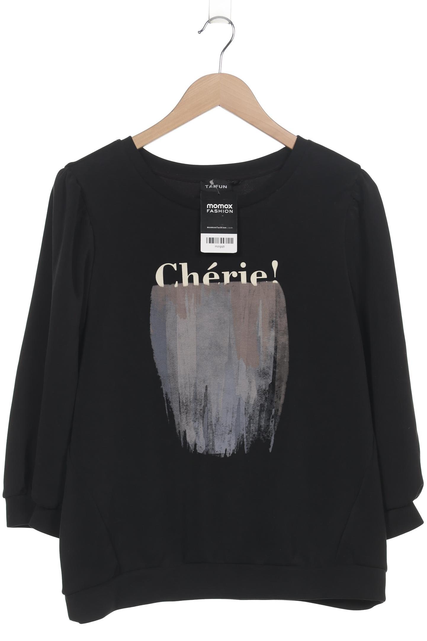 

Taifun Damen Sweatshirt, schwarz, Gr. 48