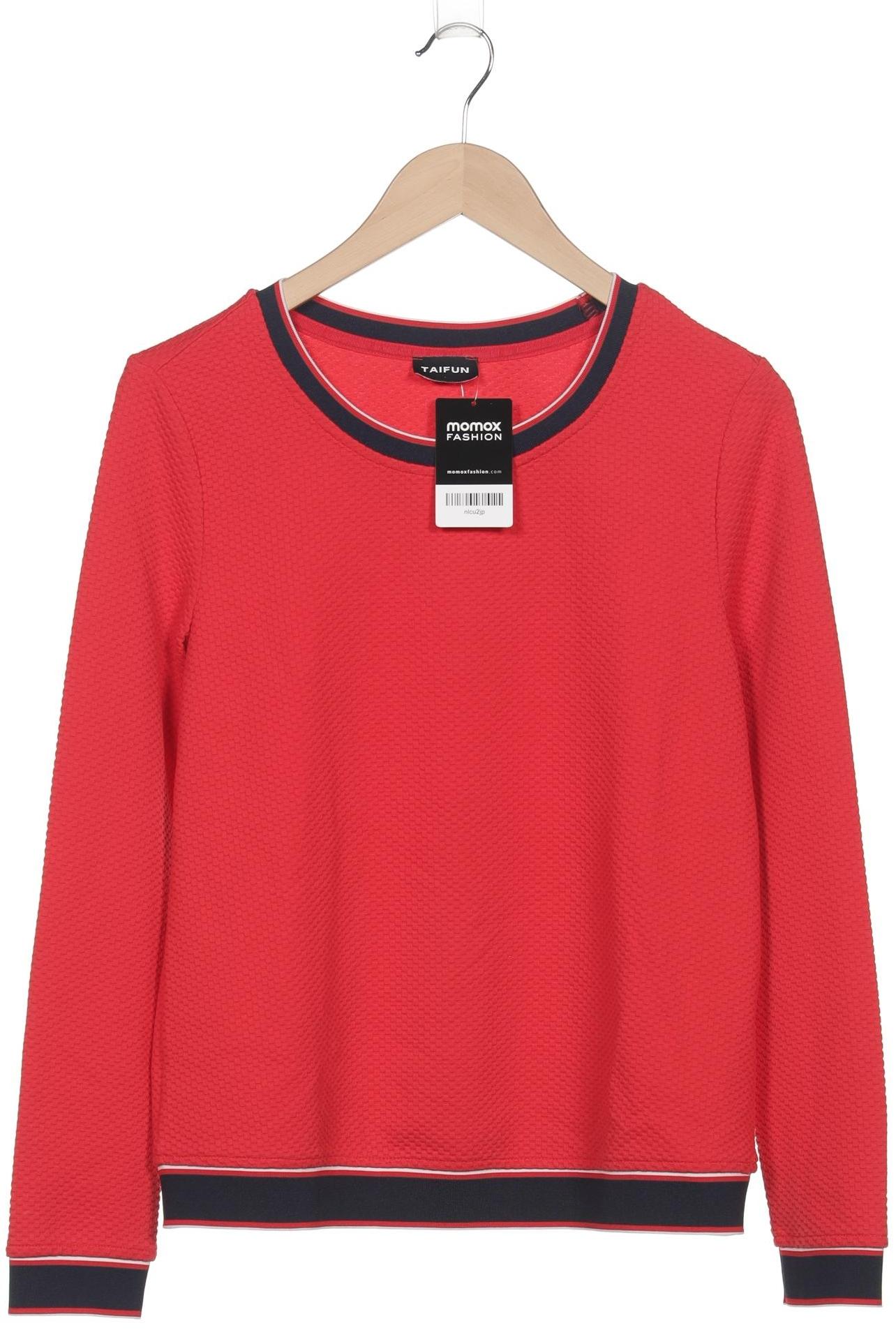 

Taifun Damen Sweatshirt, rot, Gr. 38