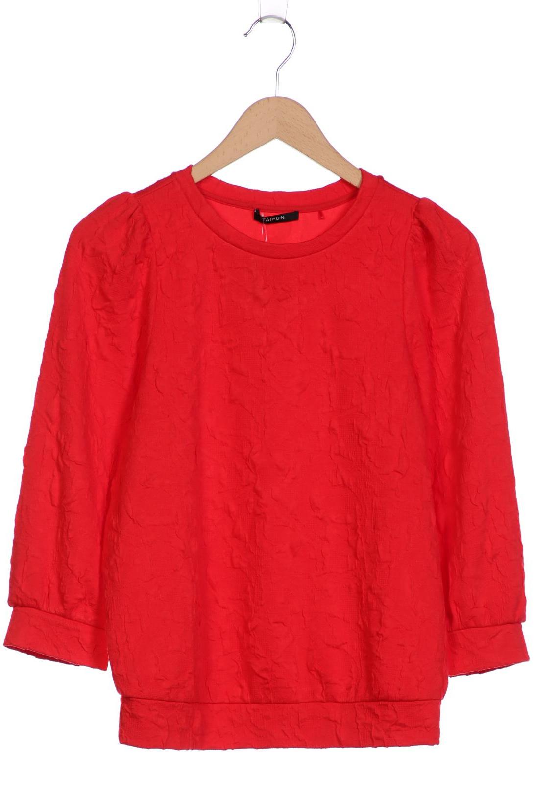 

Taifun Damen Sweatshirt, rot, Gr. 36