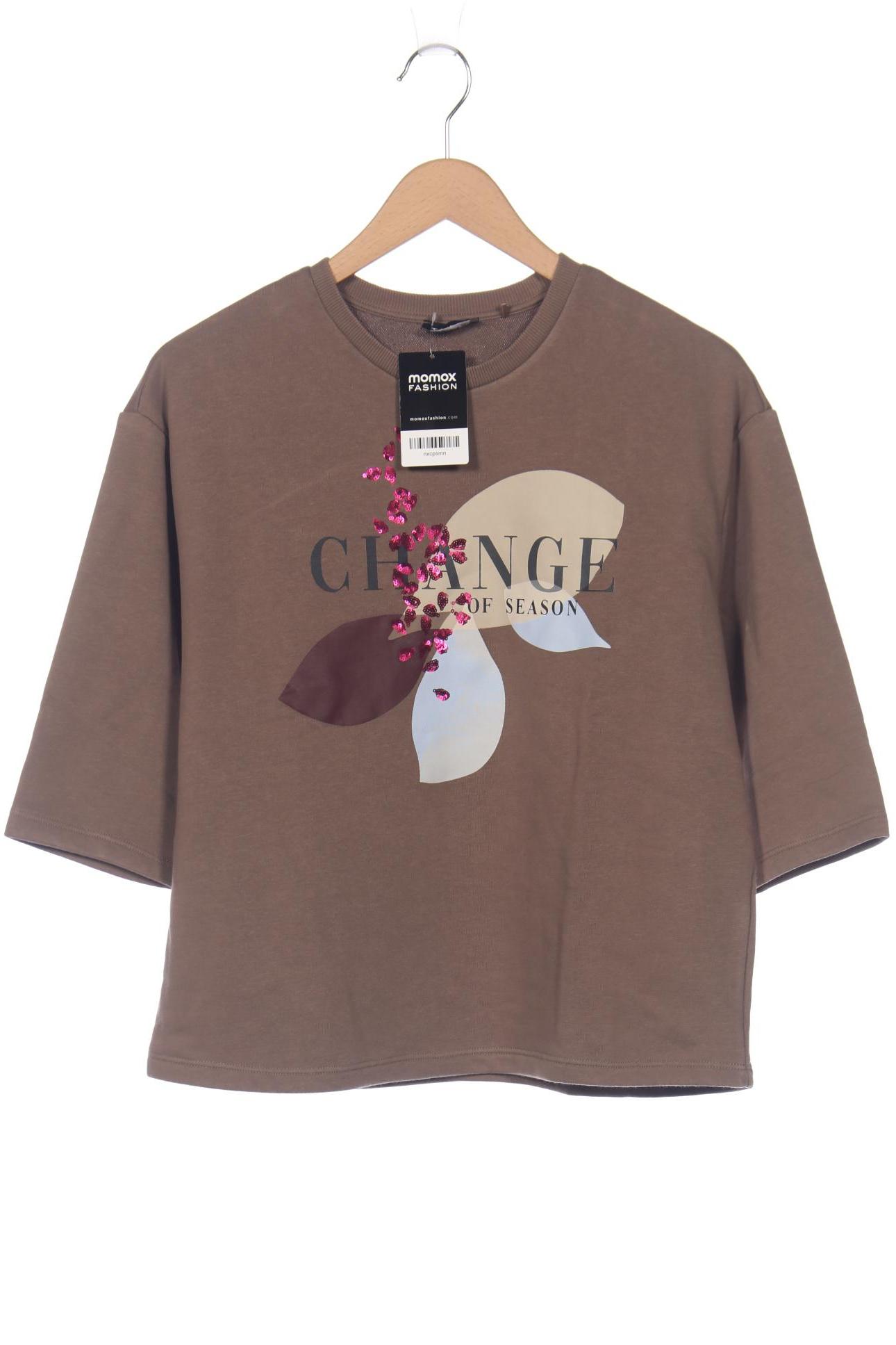 

Taifun Damen Sweatshirt, braun, Gr. 38