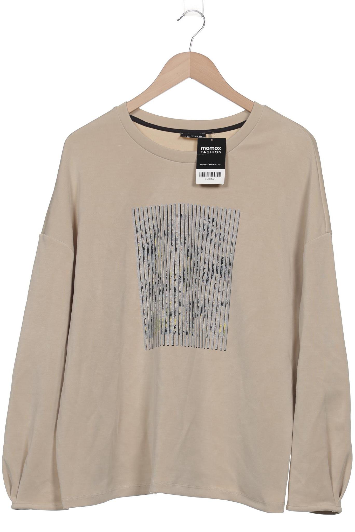 

Taifun Damen Sweatshirt, beige, Gr. 46