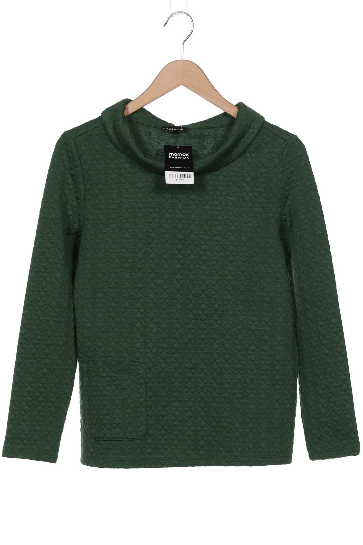 

Taifun Damen Sweatshirt, grün, Gr. 40