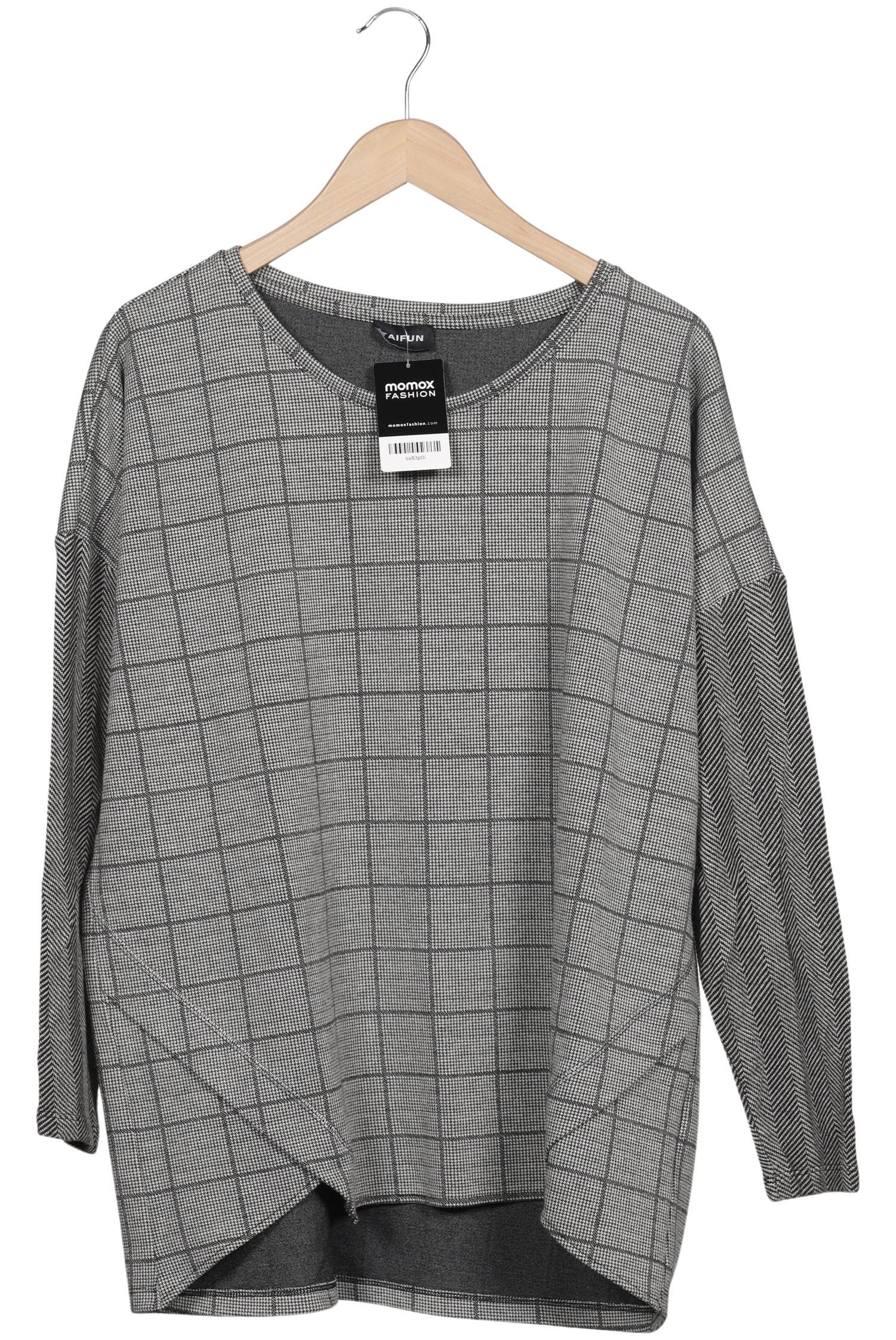 

Taifun Damen Sweatshirt, grau, Gr. 46