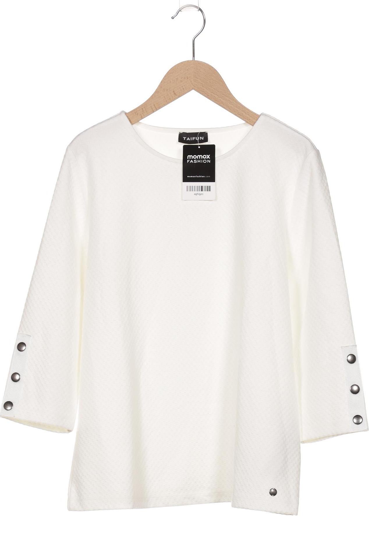 

Taifun Damen Sweatshirt, weiß, Gr. 38