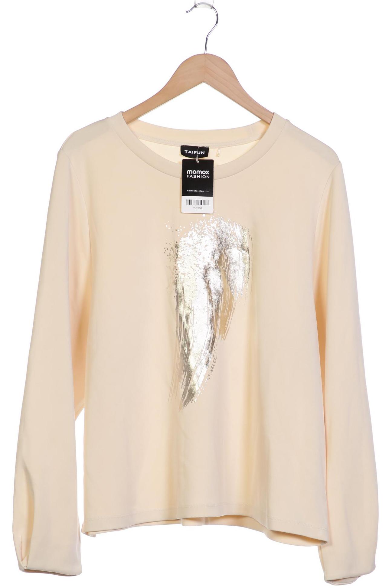 

Taifun Damen Sweatshirt, beige, Gr. 48