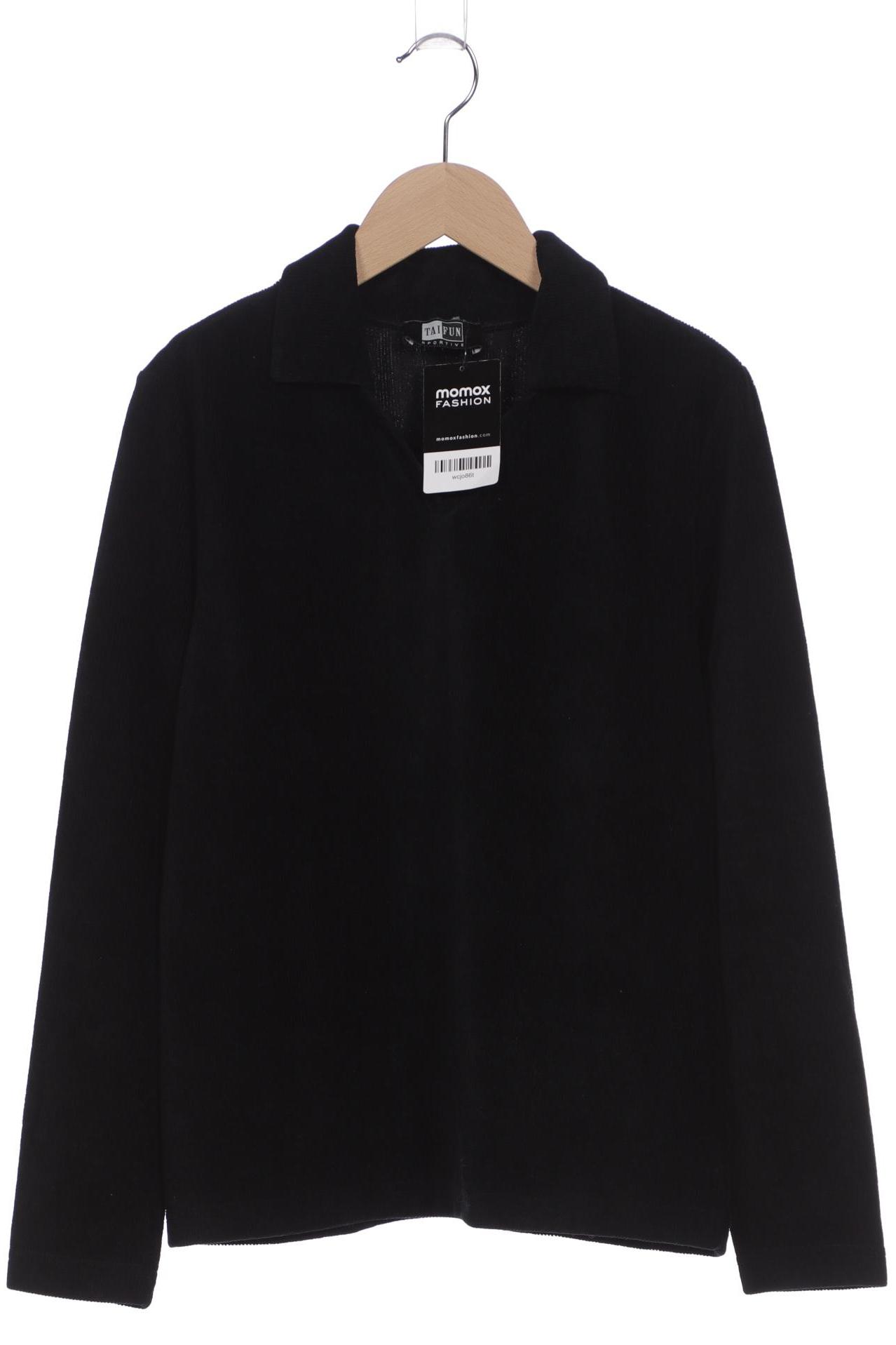 

Taifun Damen Sweatshirt, schwarz, Gr. 38