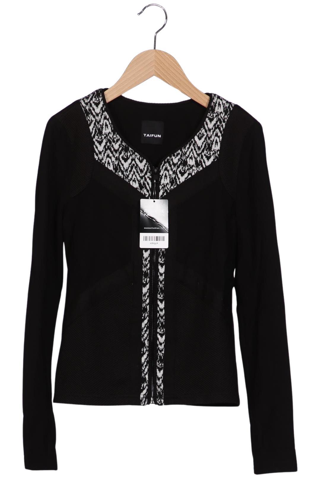 

Taifun Damen Sweatshirt, schwarz, Gr. 36