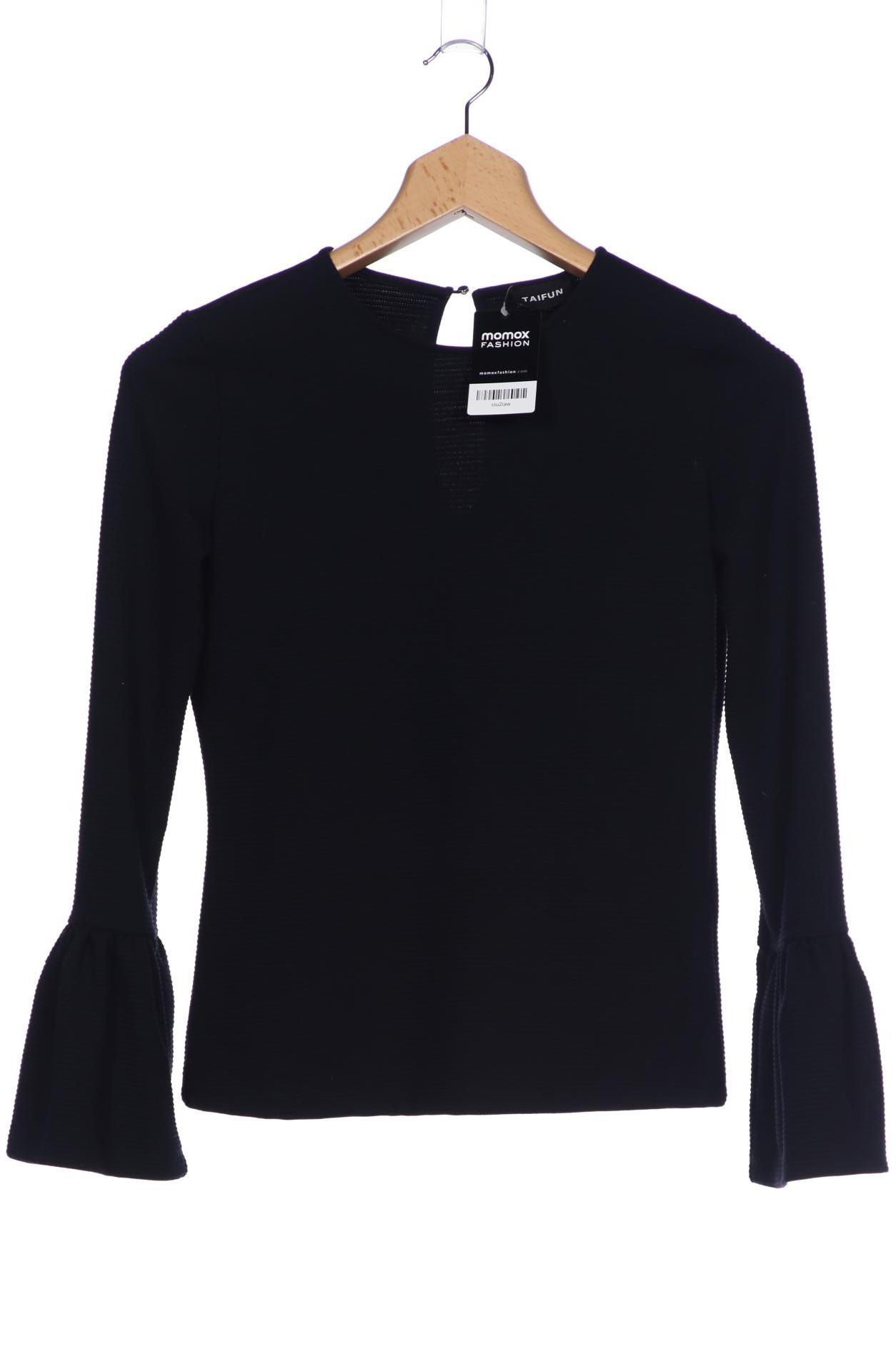 

Taifun Damen Sweatshirt, schwarz, Gr. 38