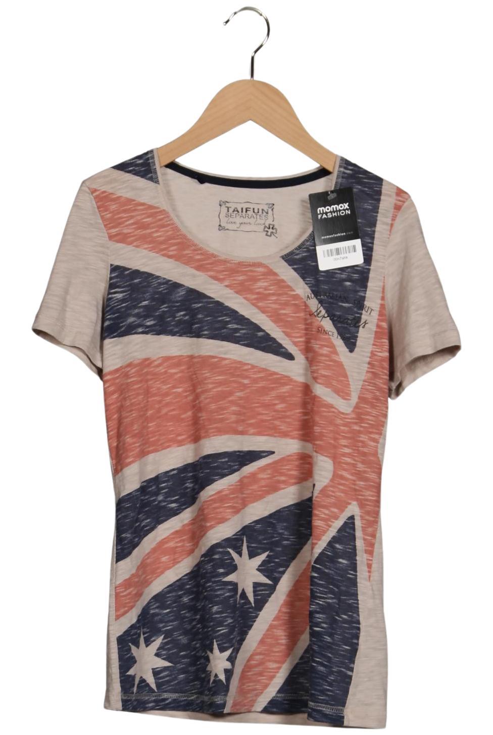 

Taifun Damen T-Shirt, beige, Gr. 36