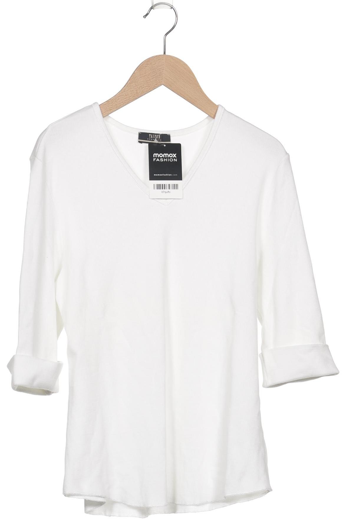 

Taifun Damen T-Shirt, weiß, Gr. 42