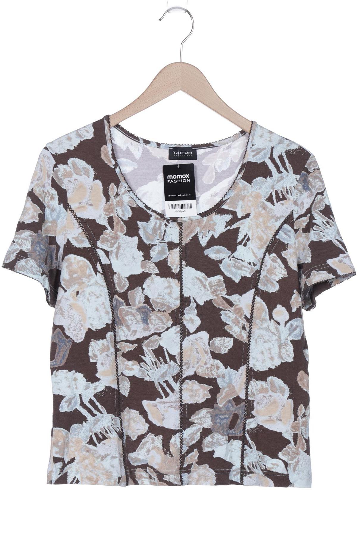 

Taifun Damen T-Shirt, braun, Gr. 42