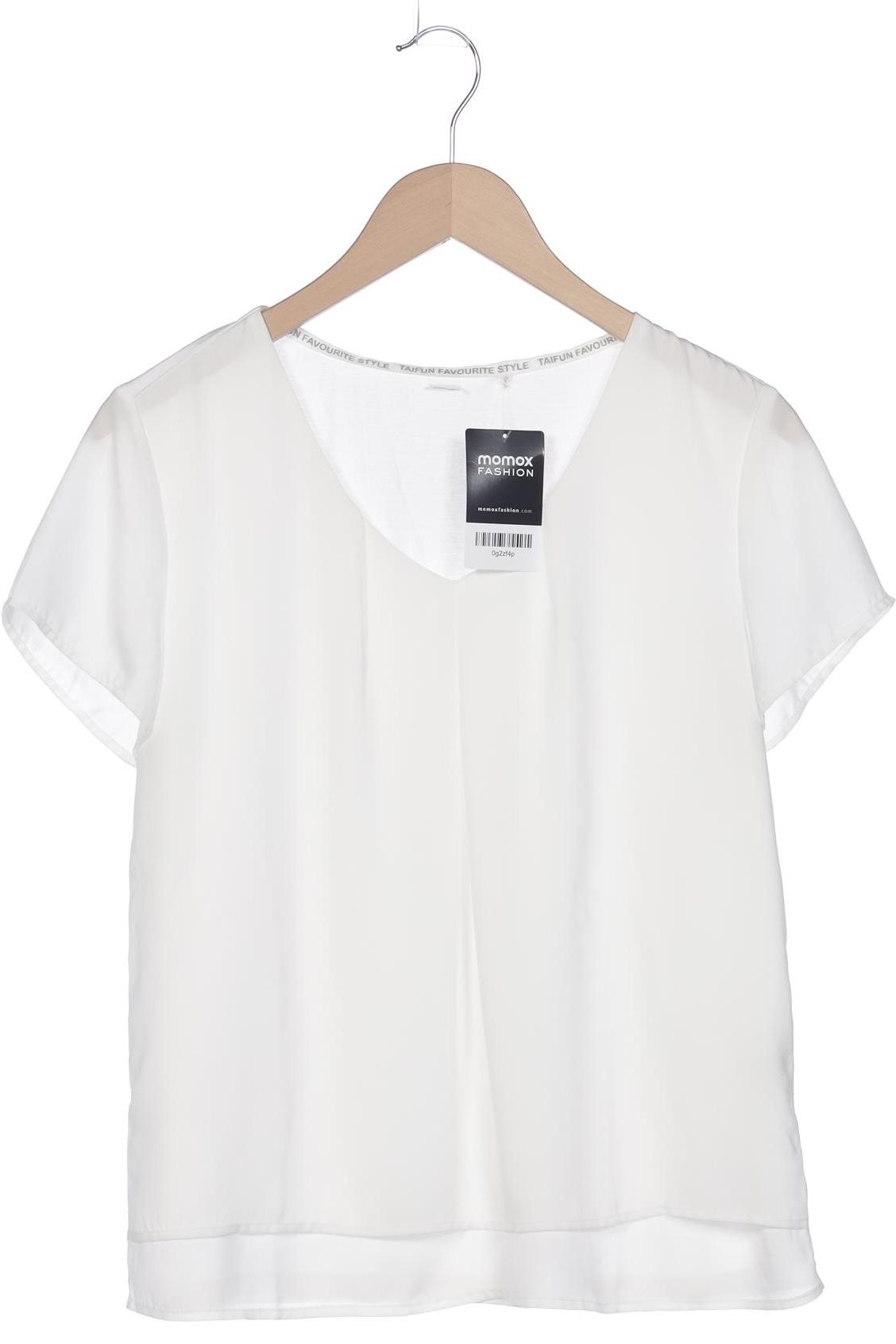 

Taifun Damen T-Shirt, weiß, Gr. 36