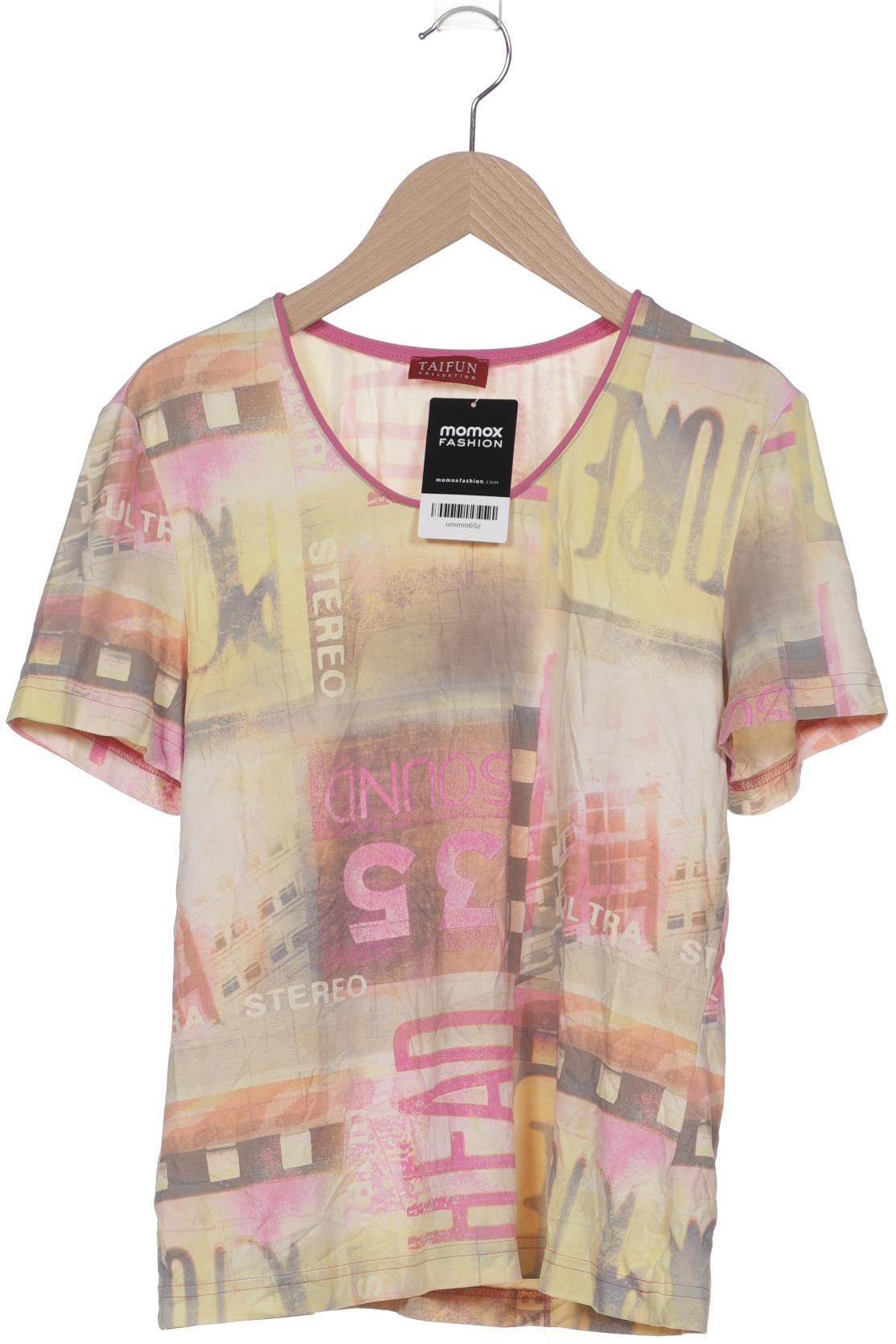 

Taifun Damen T-Shirt, gelb, Gr. 40