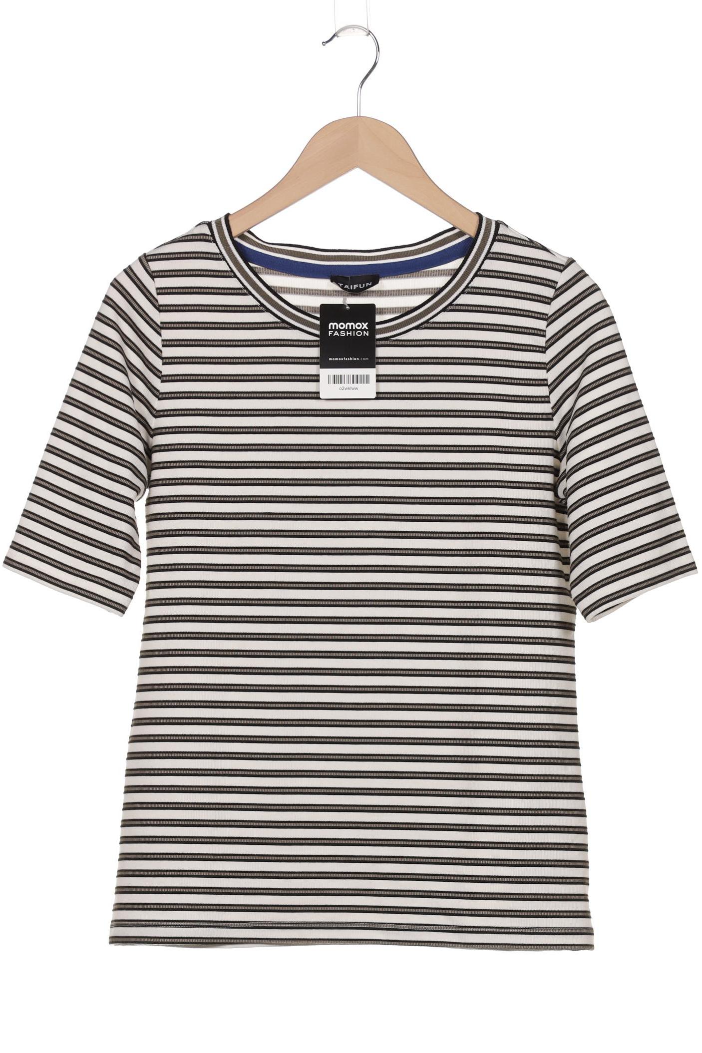 

Taifun Damen T-Shirt, weiß, Gr. 38