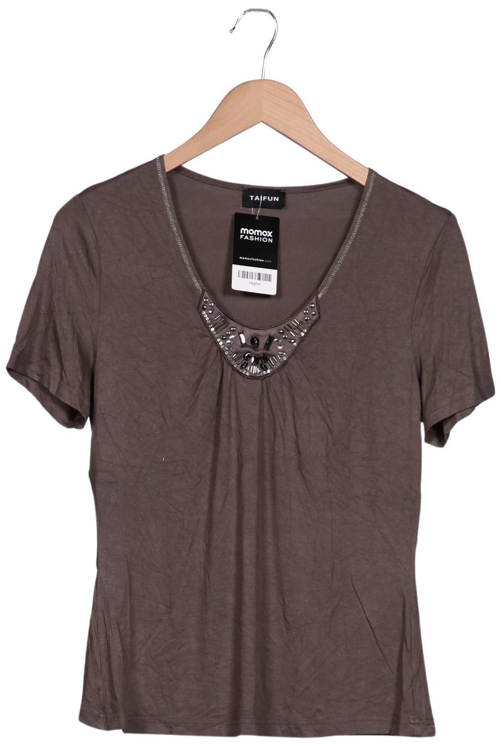 

Taifun Damen T-Shirt, grau, Gr. 38