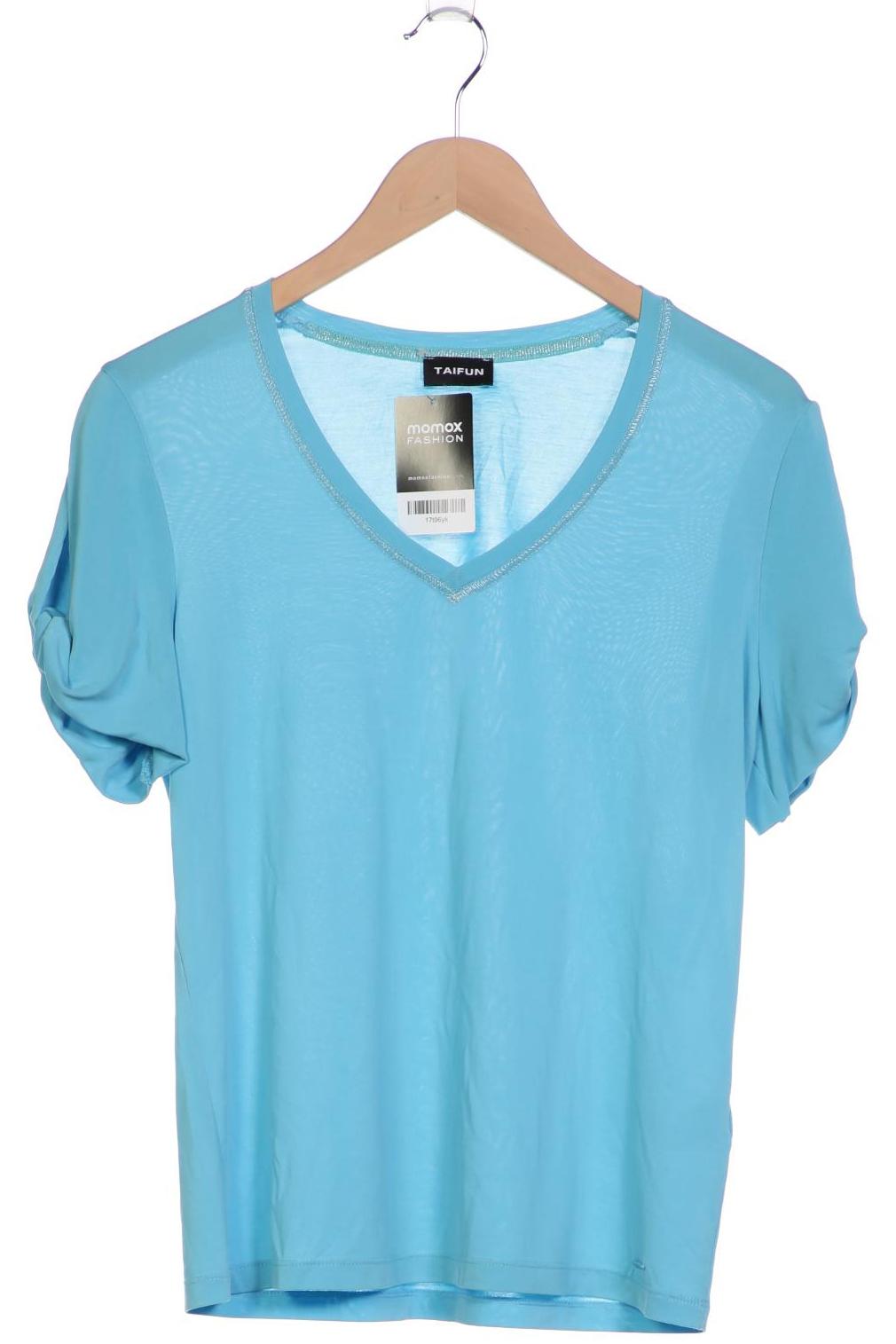 

Taifun Damen T-Shirt, hellblau, Gr. 40