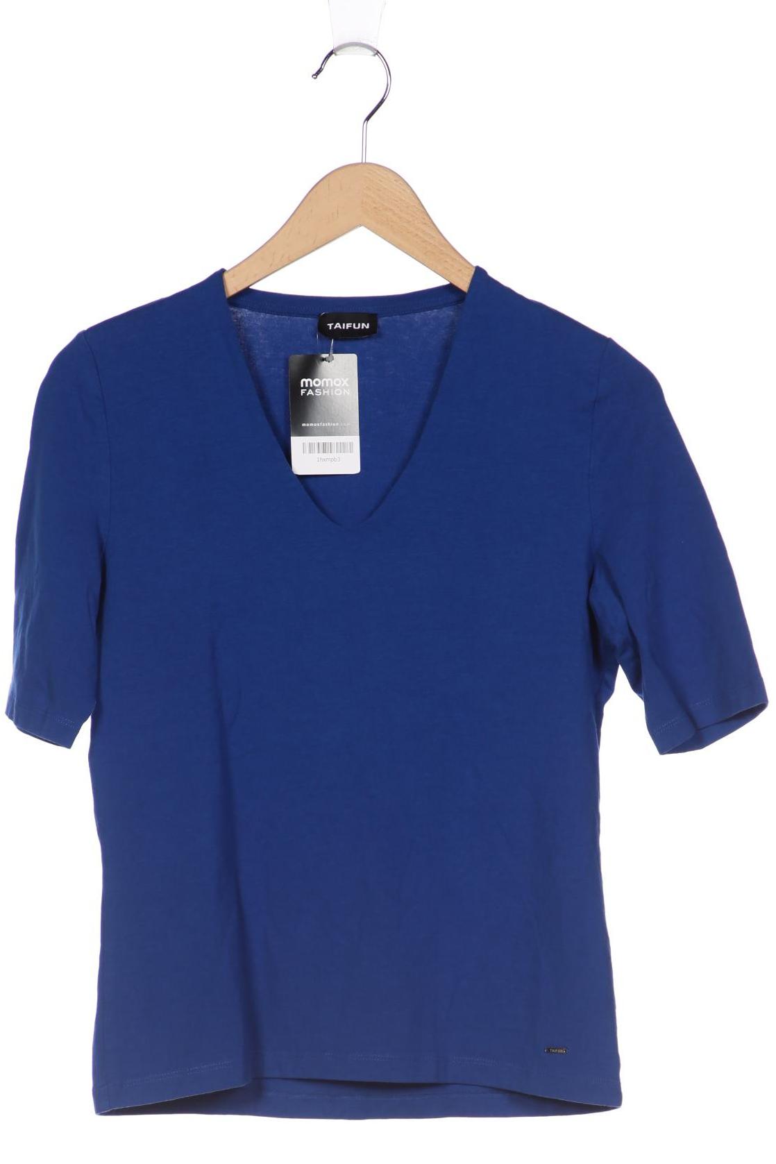 

Taifun Damen T-Shirt, blau, Gr. 38