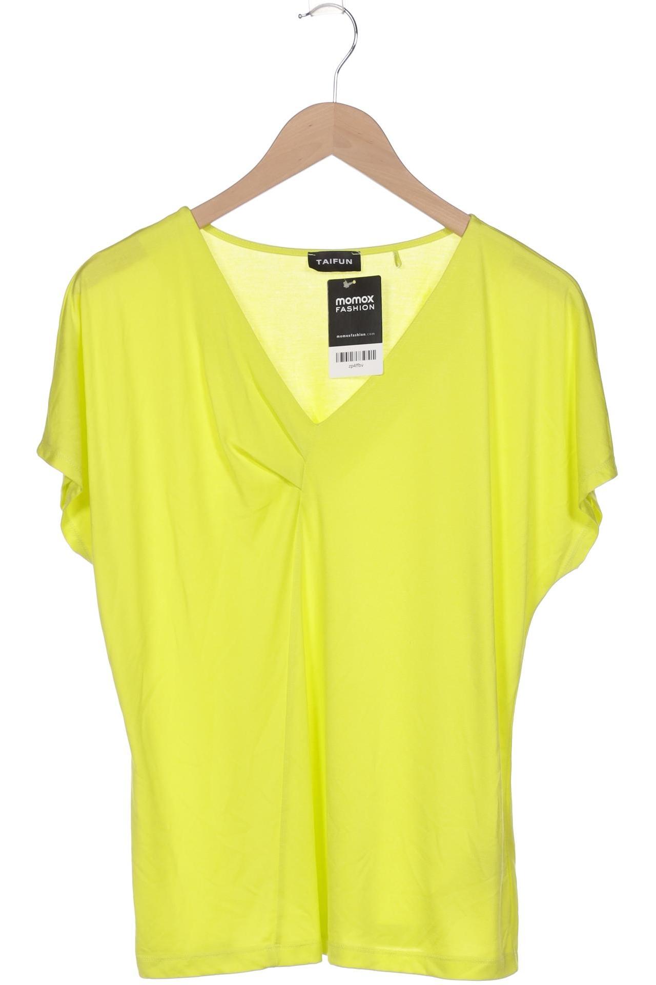 

Taifun Damen T-Shirt, gelb, Gr. 38