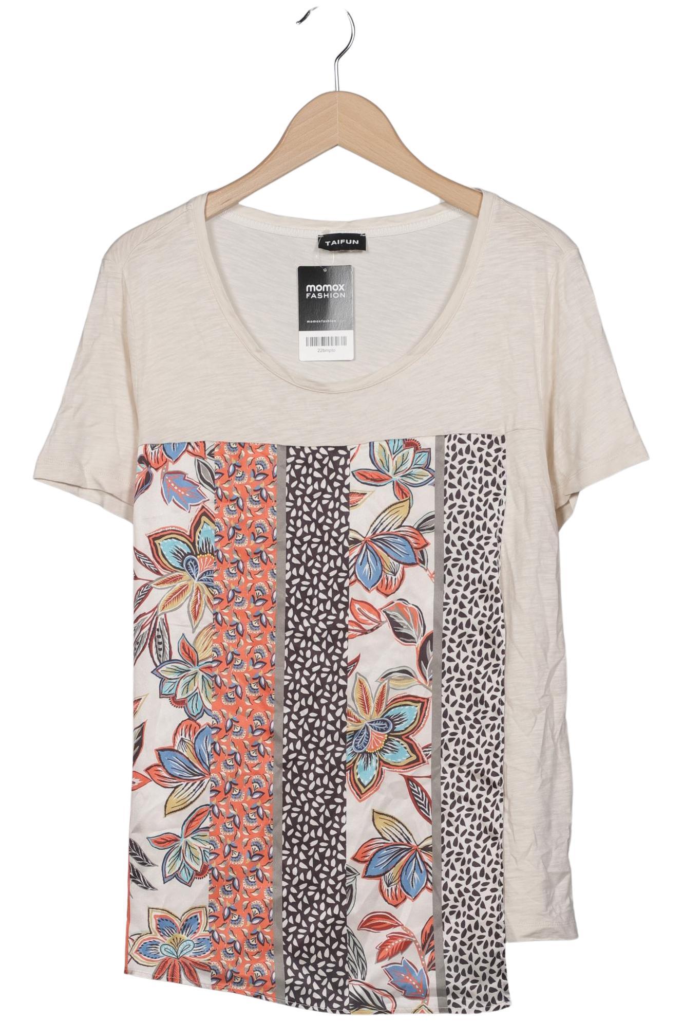 

Taifun Damen T-Shirt, beige, Gr. 44