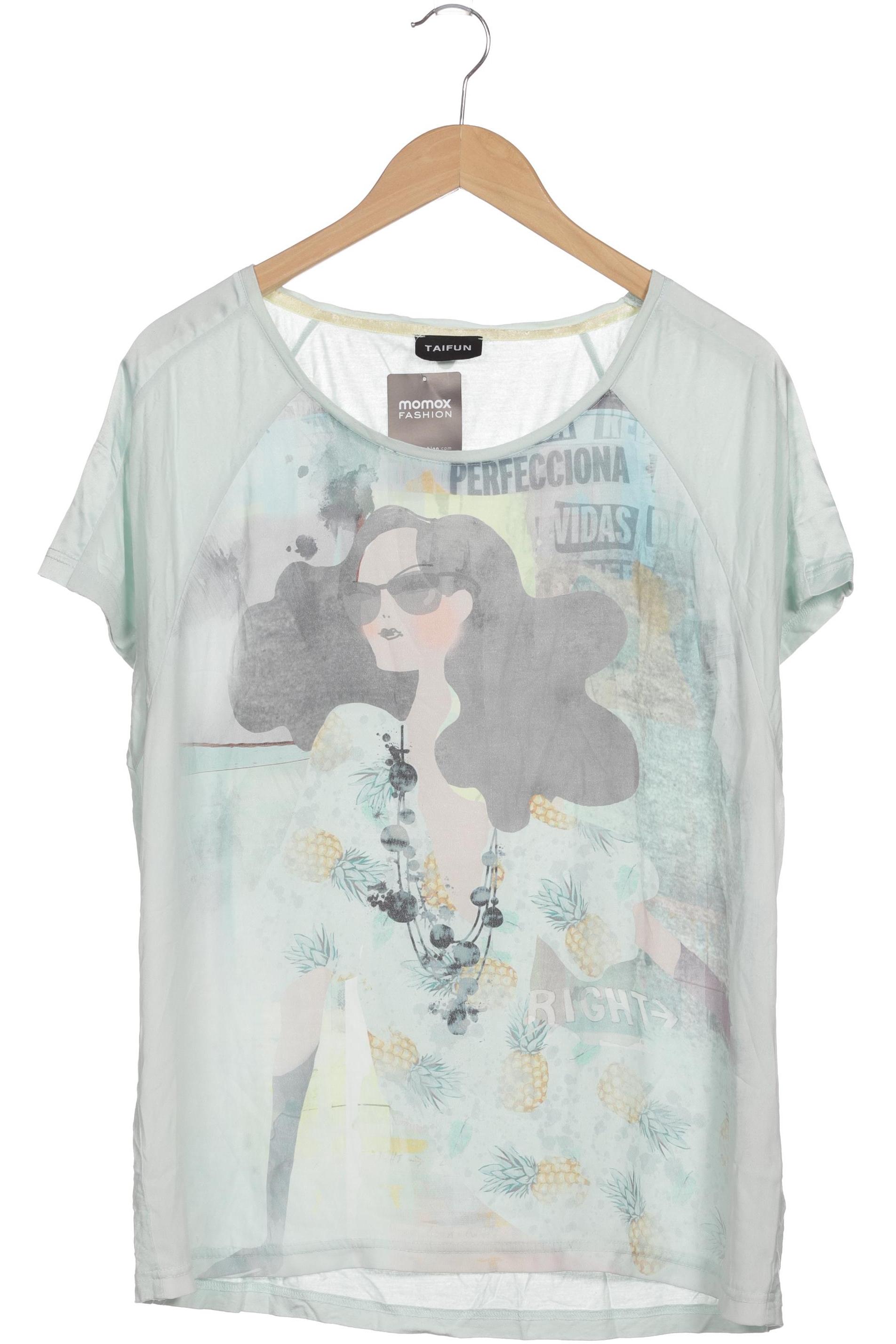 

Taifun Damen T-Shirt, grün, Gr. 40