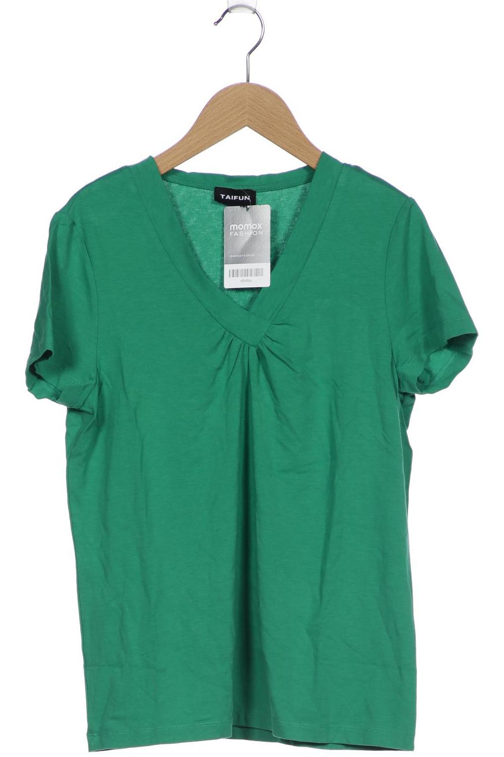 

Taifun Damen T-Shirt, grün, Gr. 38