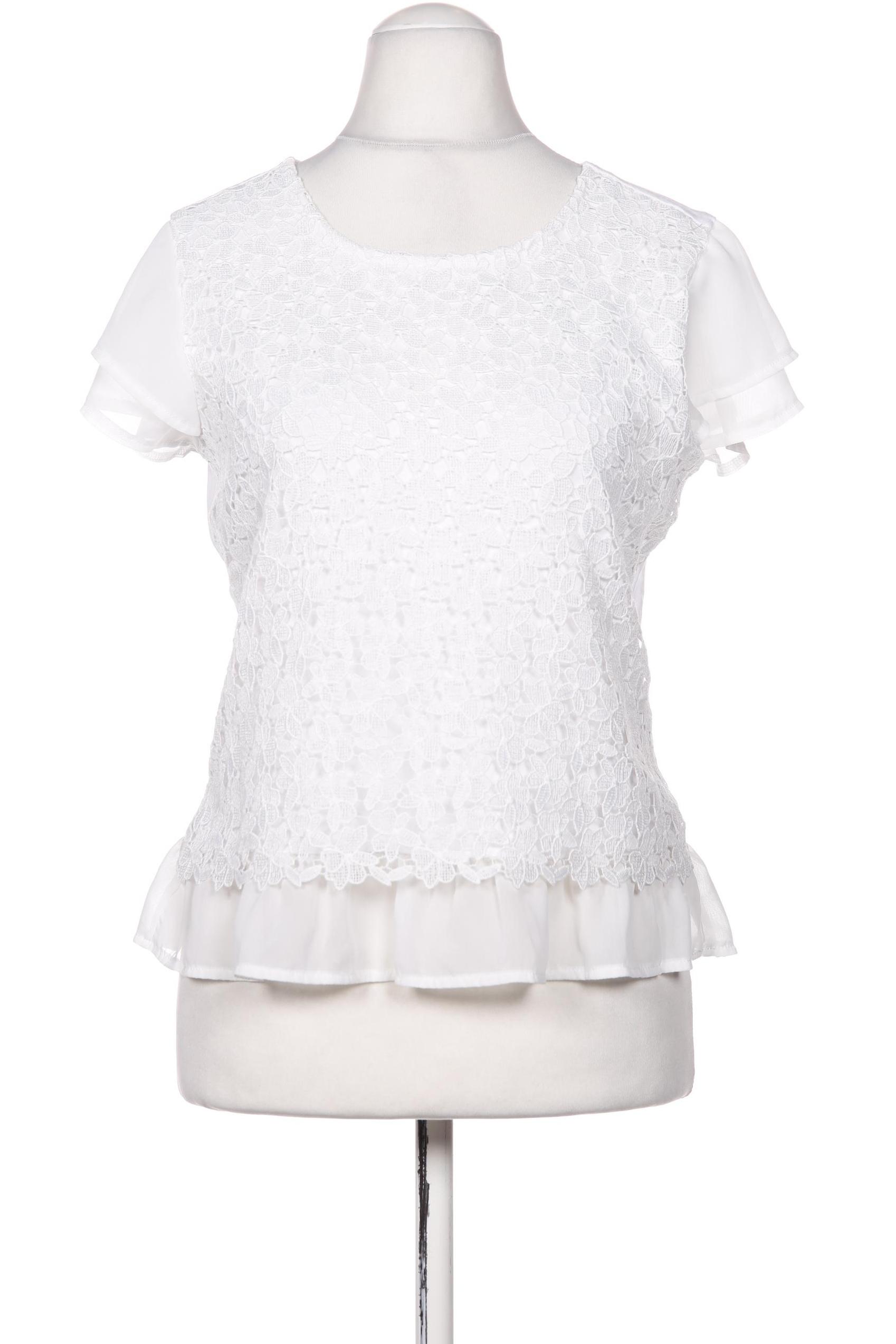 

Taifun Damen T-Shirt, weiß, Gr. 36