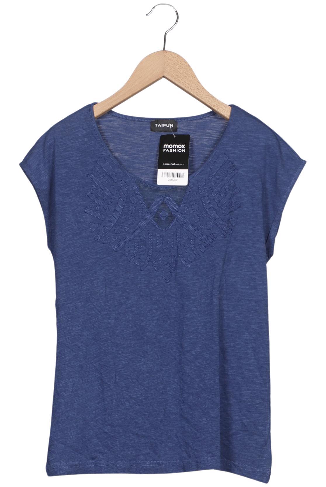 

Taifun Damen T-Shirt, marineblau, Gr. 36