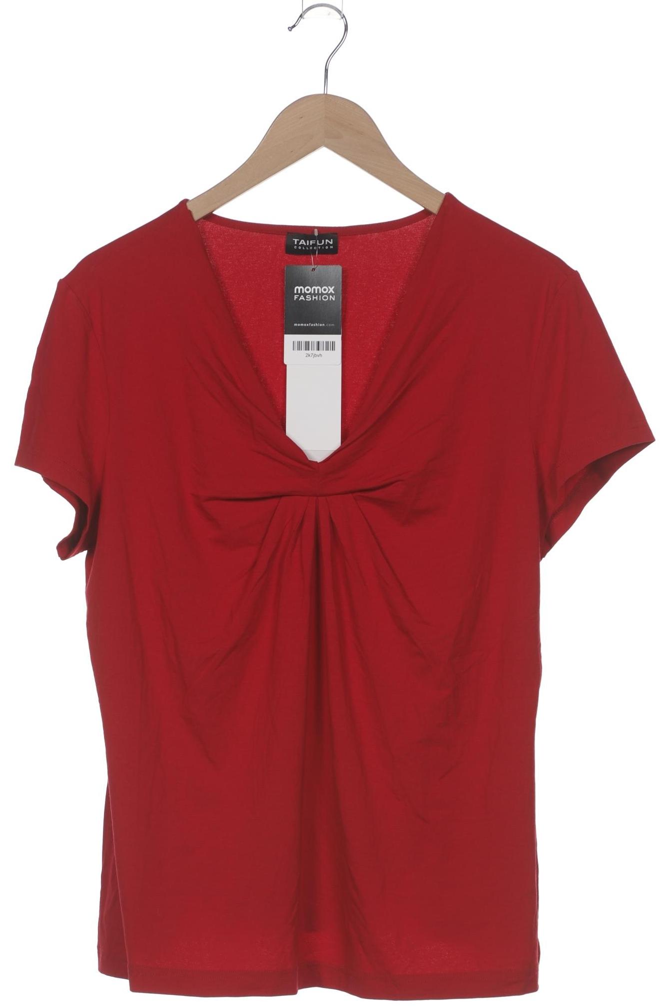 

Taifun Damen T-Shirt, rot, Gr. 46