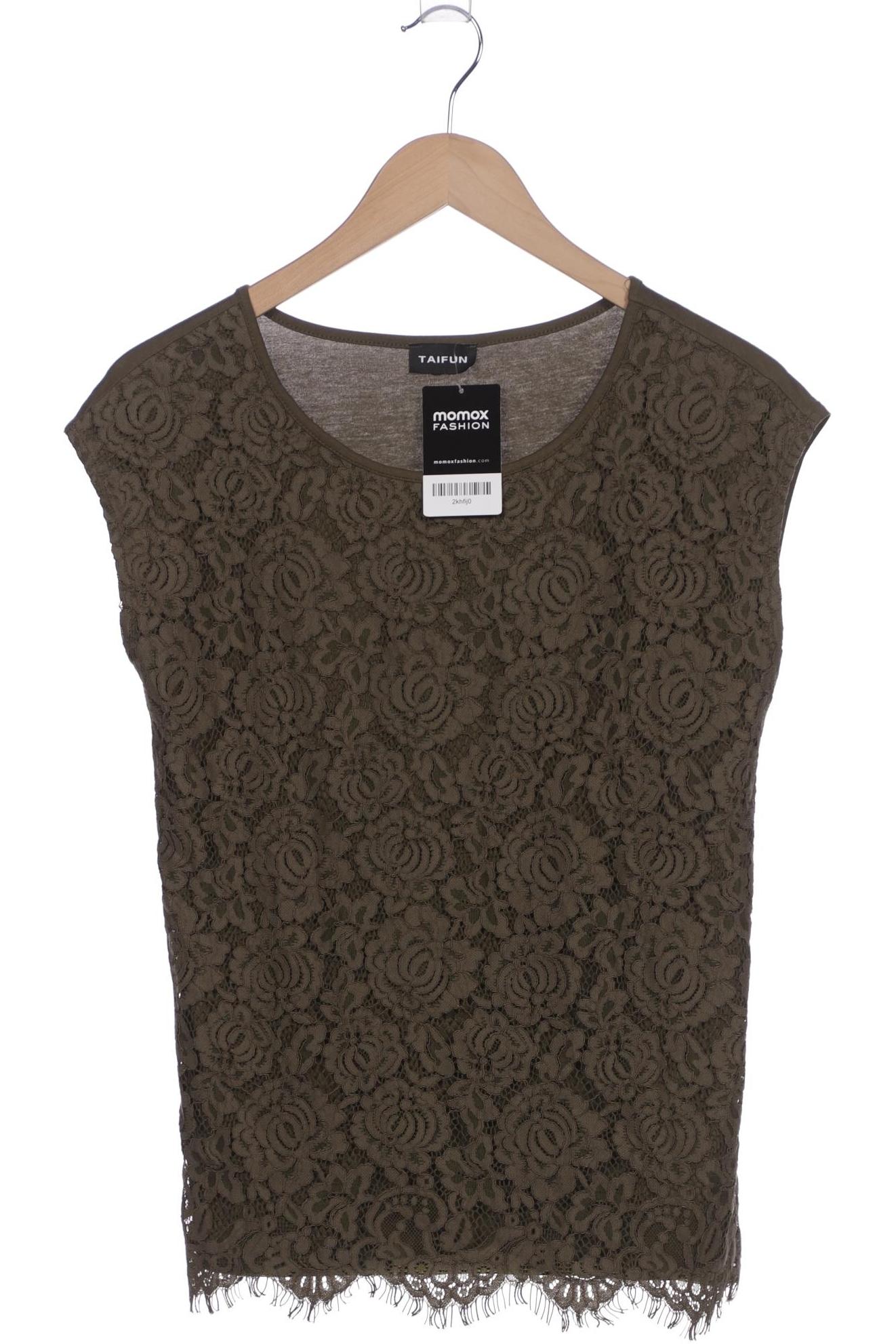 

Taifun Damen T-Shirt, grün, Gr. 38