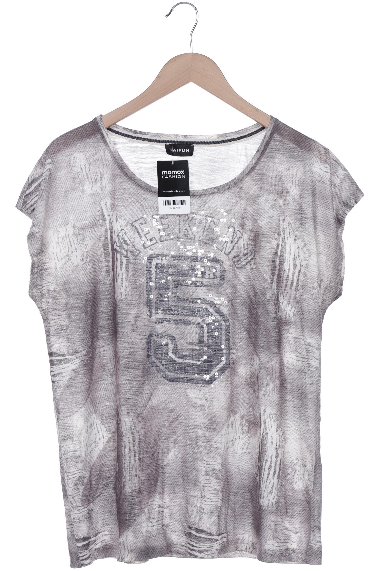

Taifun Damen T-Shirt, grau, Gr. 46