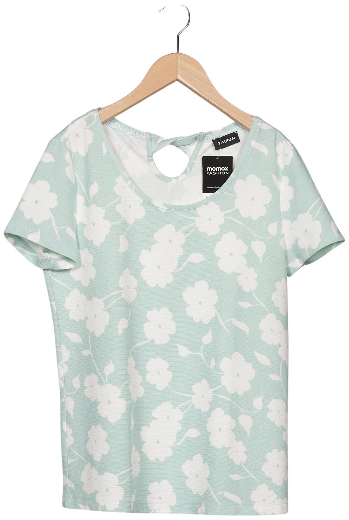 

Taifun Damen T-Shirt, hellgrün, Gr. 40