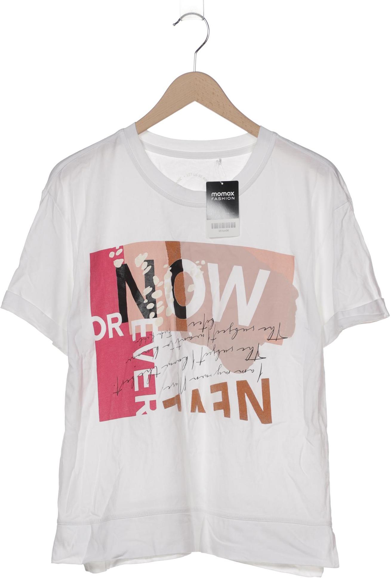 

Taifun Damen T-Shirt, weiß, Gr. 46