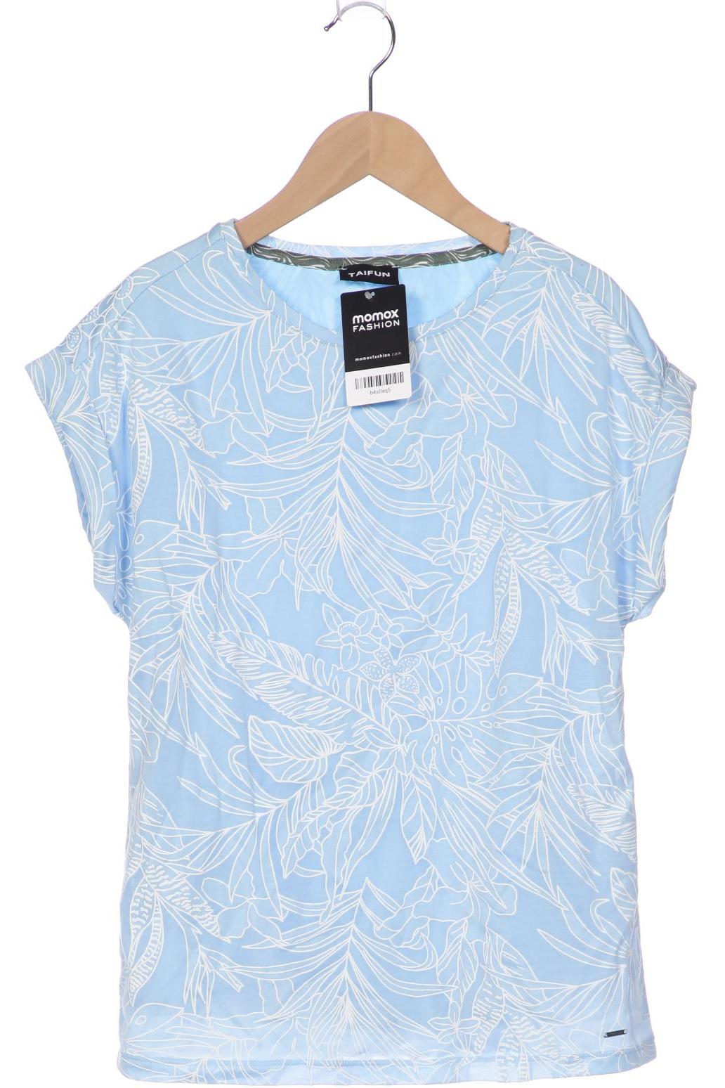 

Taifun Damen T-Shirt, blau, Gr. 36