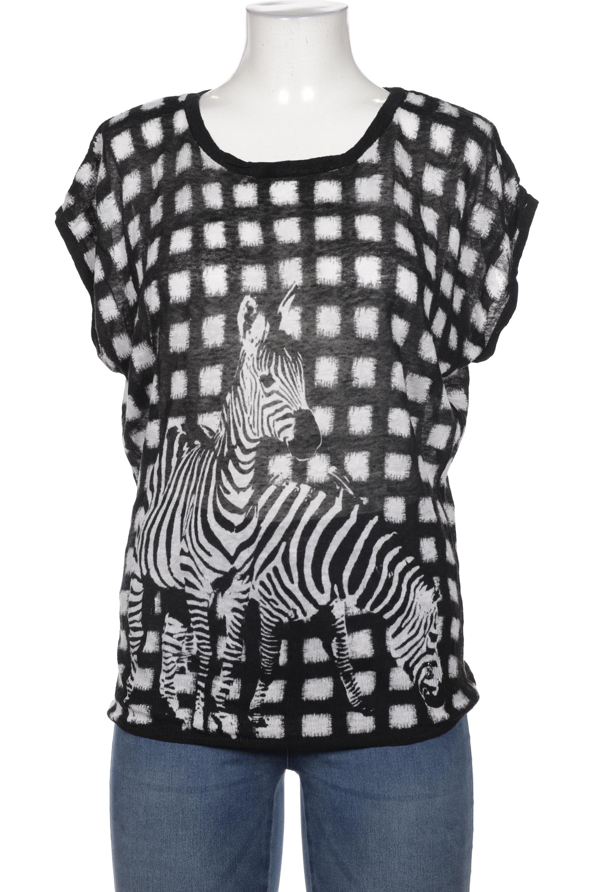 

Taifun Damen T-Shirt, schwarz, Gr. 38