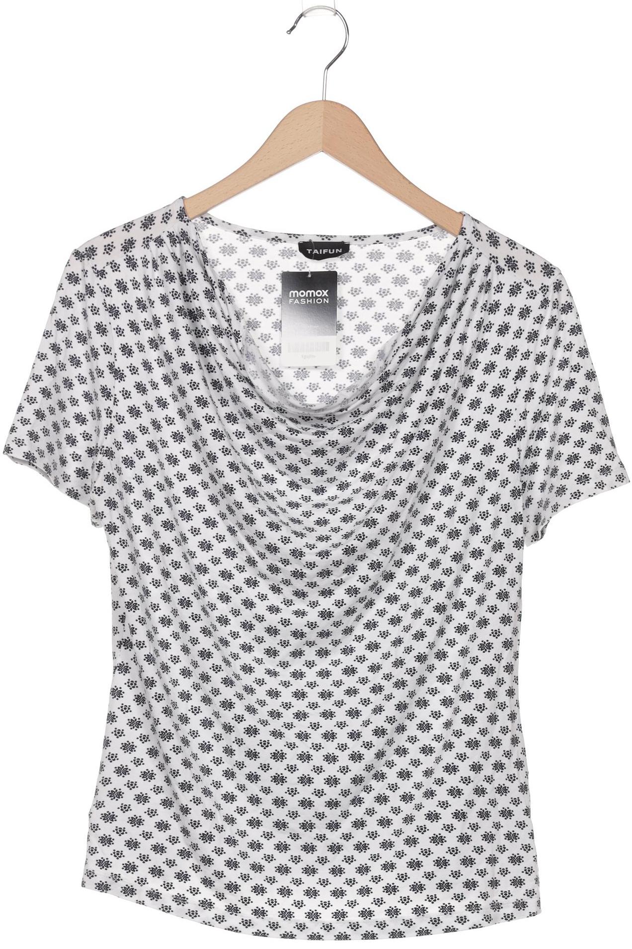 

Taifun Damen T-Shirt, weiß, Gr. 40