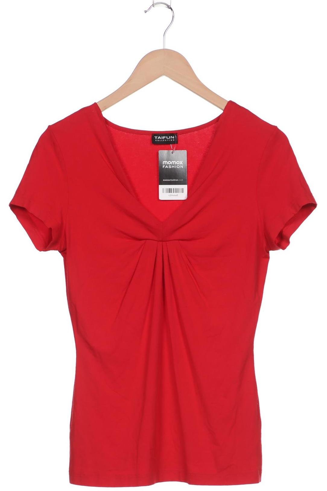 

Taifun Damen T-Shirt, rot, Gr. 36