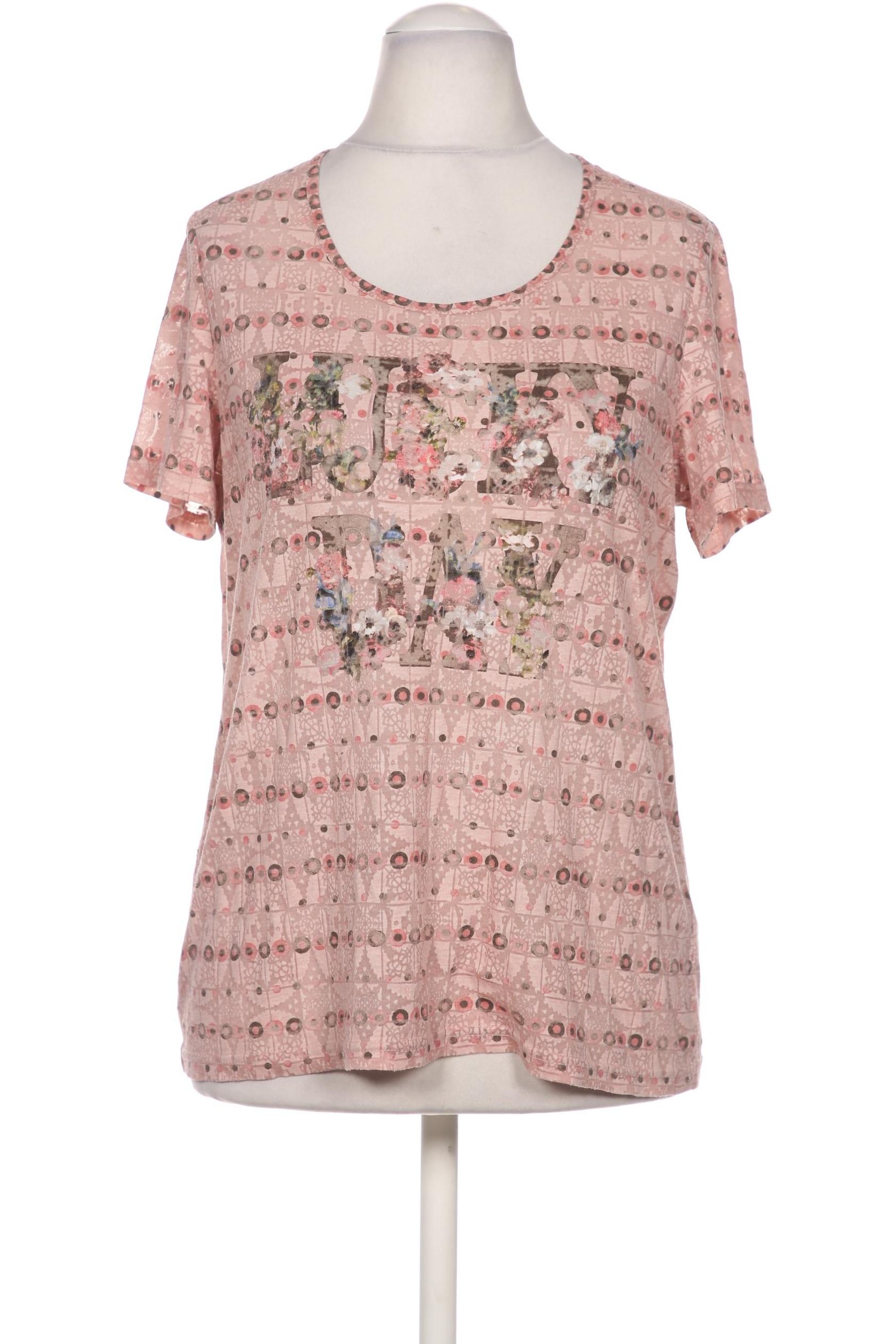 

Taifun Damen T-Shirt, beige, Gr. 40