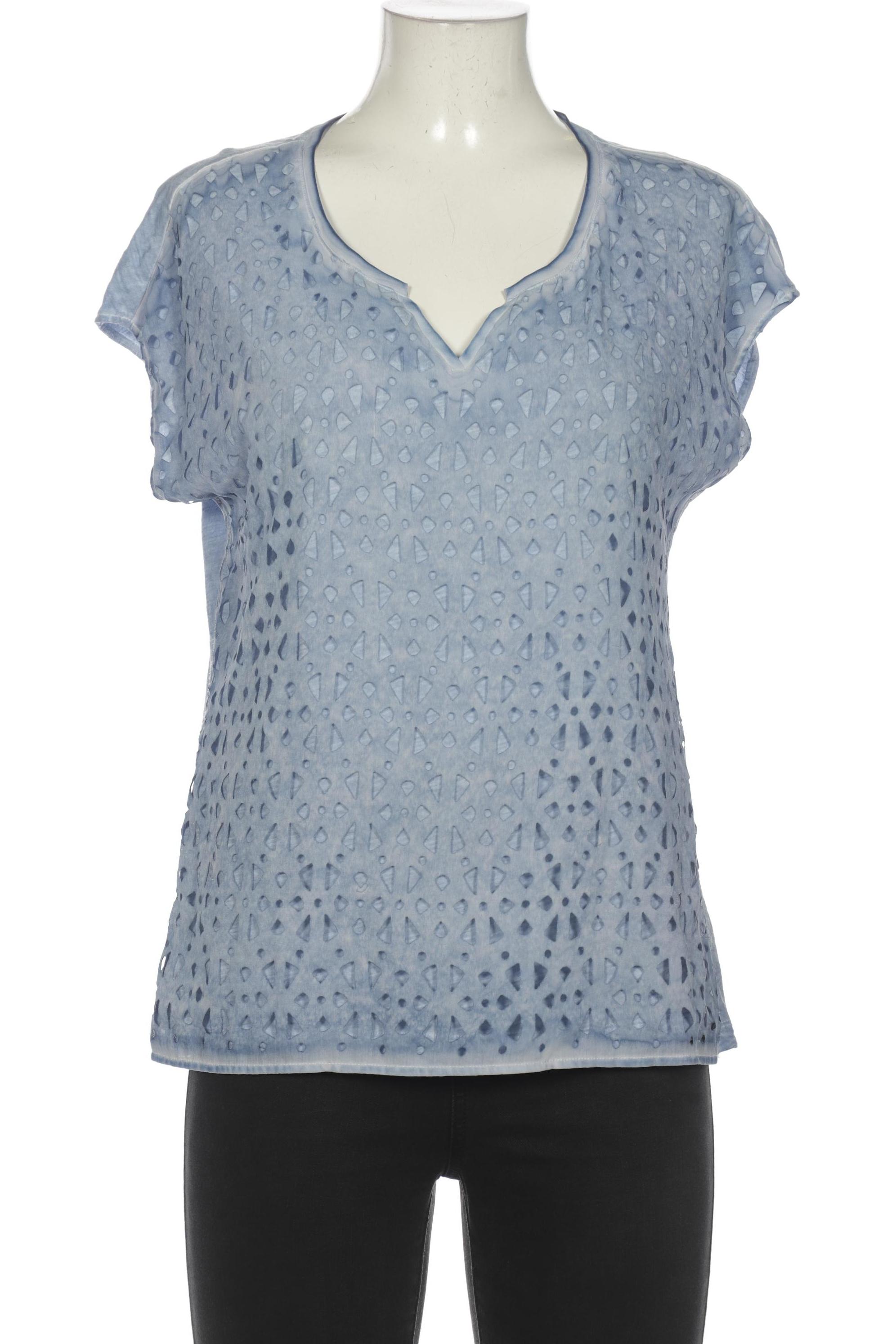 

TAIFUN Damen T-Shirt, blau